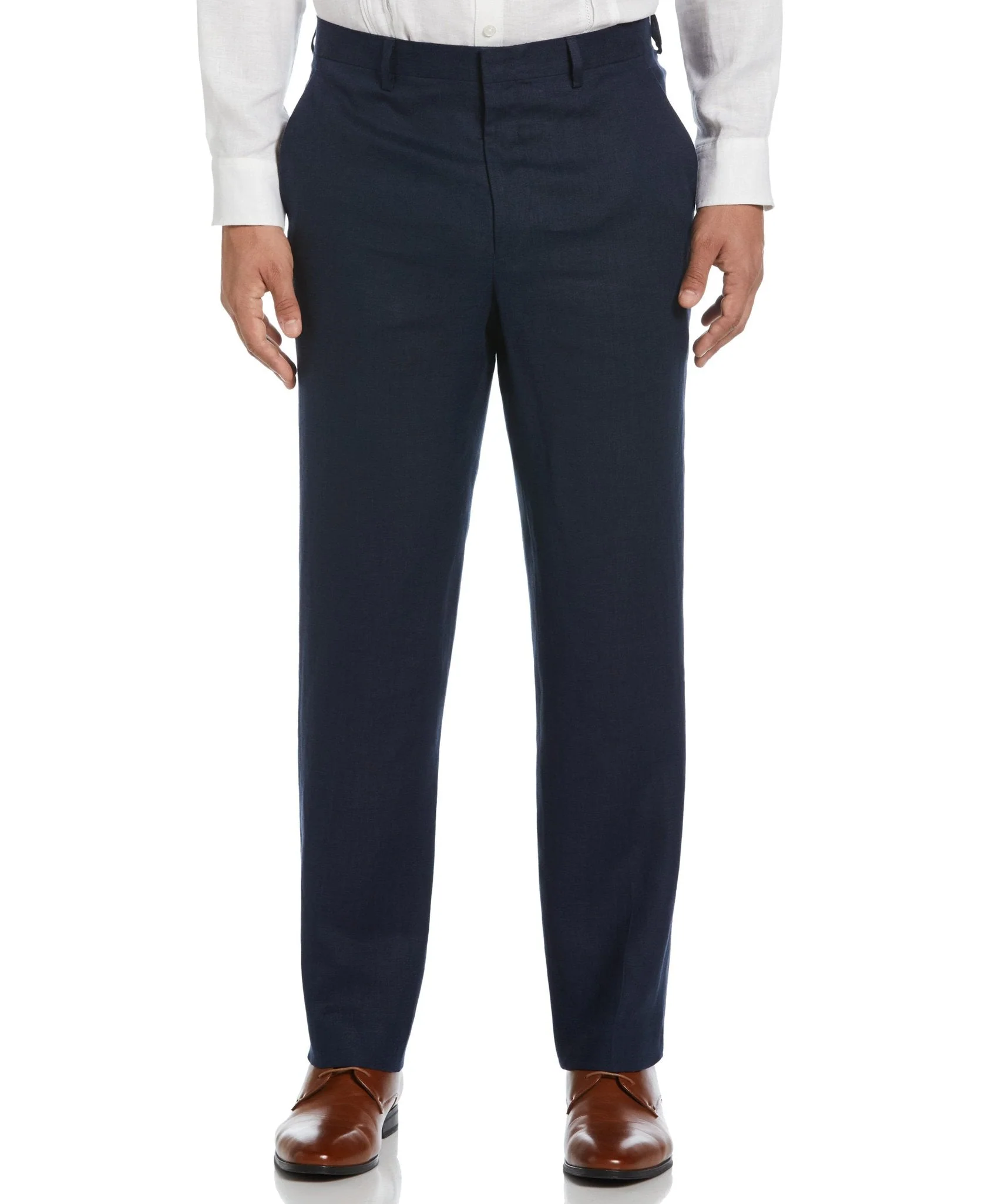 100% Linen Navy Suit - Image 7