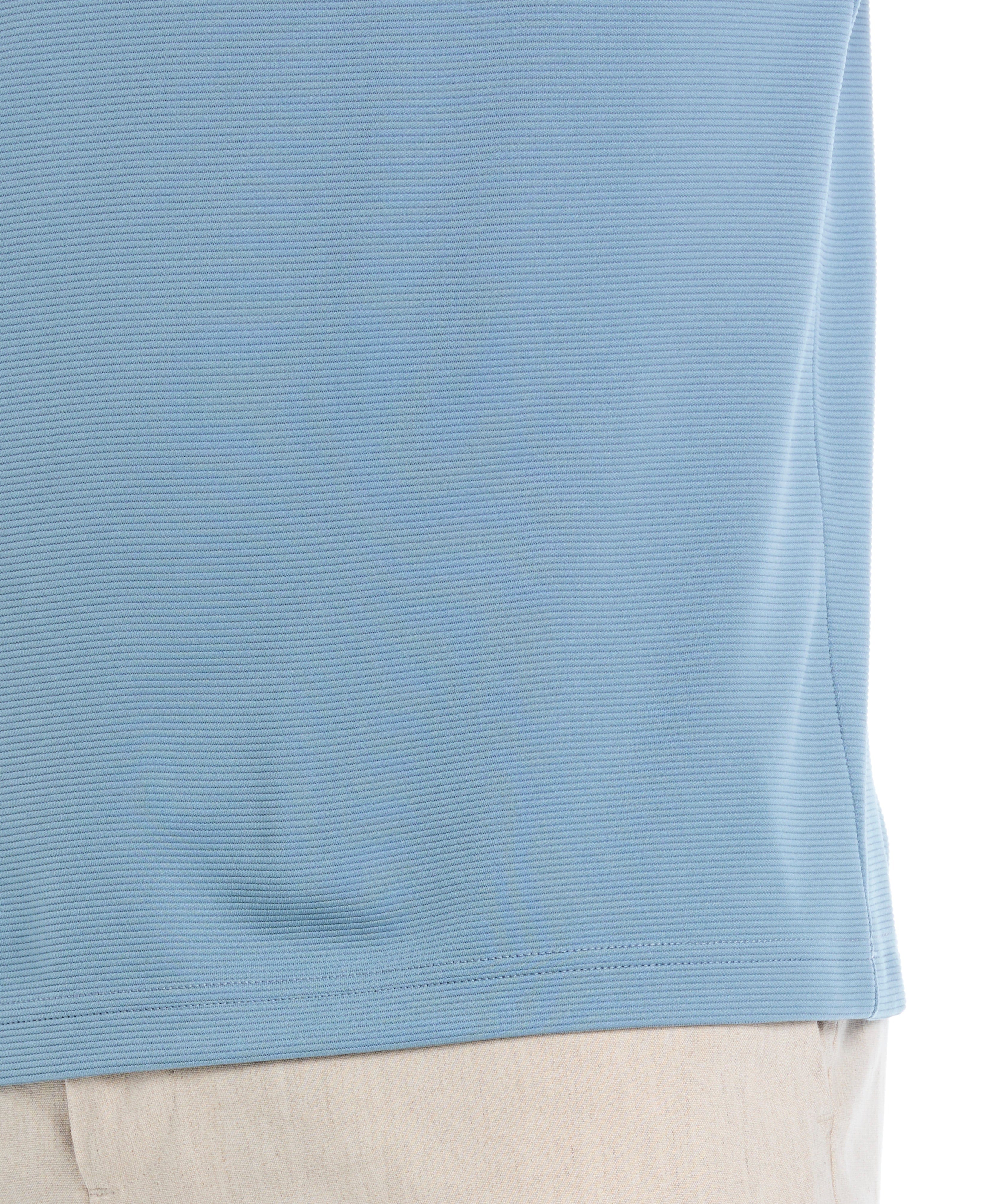 Solid Textured 1/4 Zip Pullover Sweater - Image 4