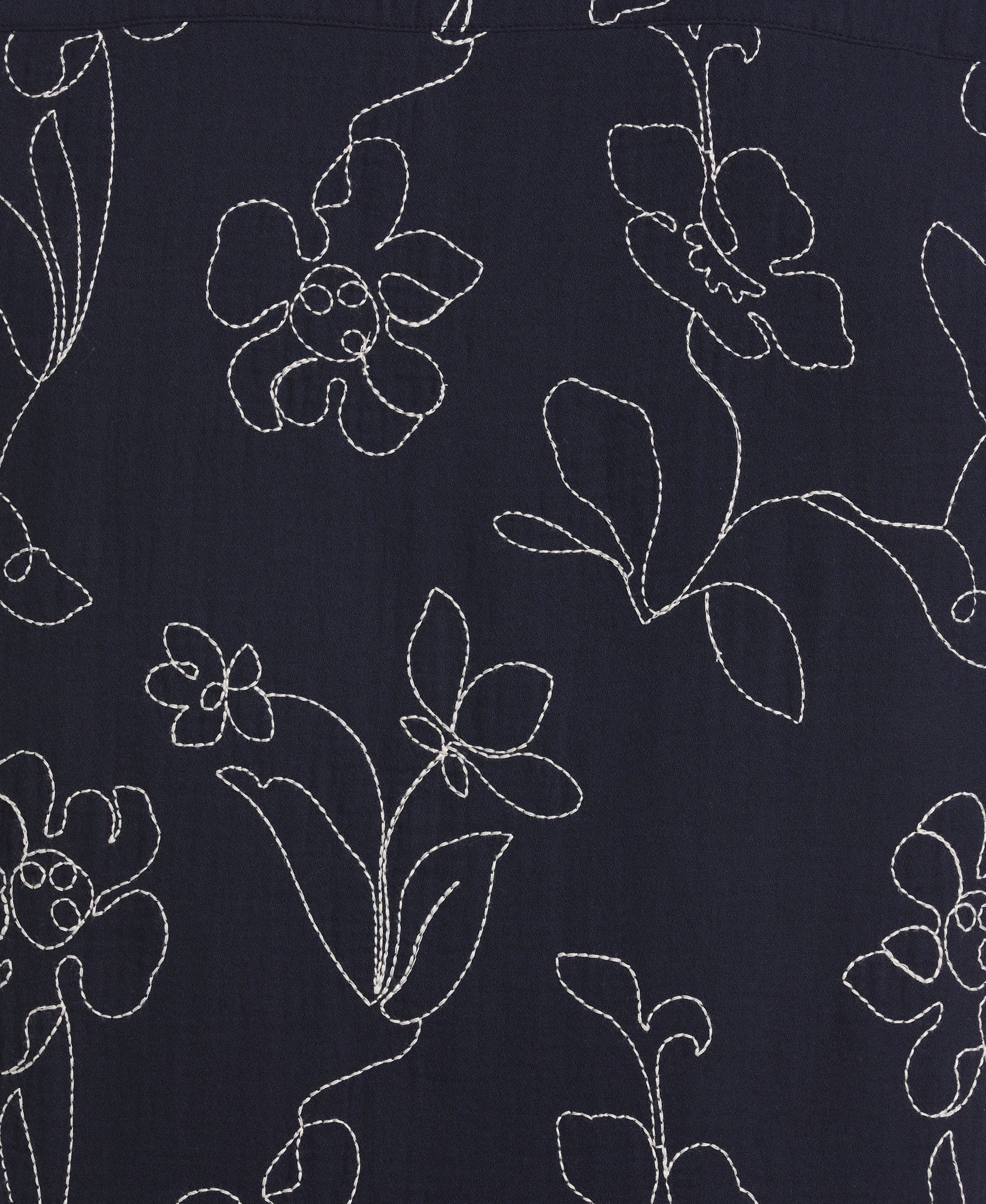 All-Over Embroidered Cotton Shirt - Image 7