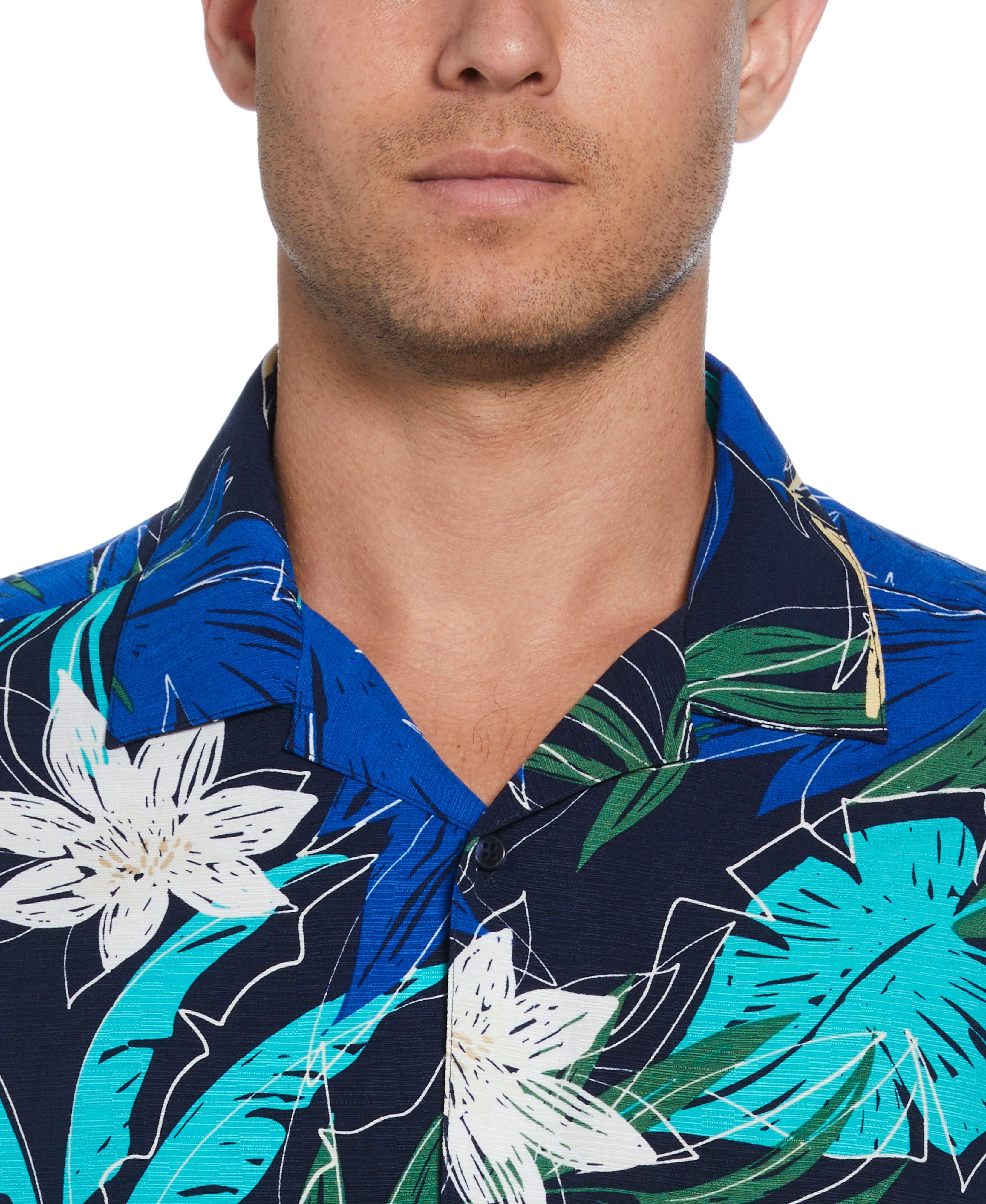 All-Over Tropical Print Shirt - Image 4