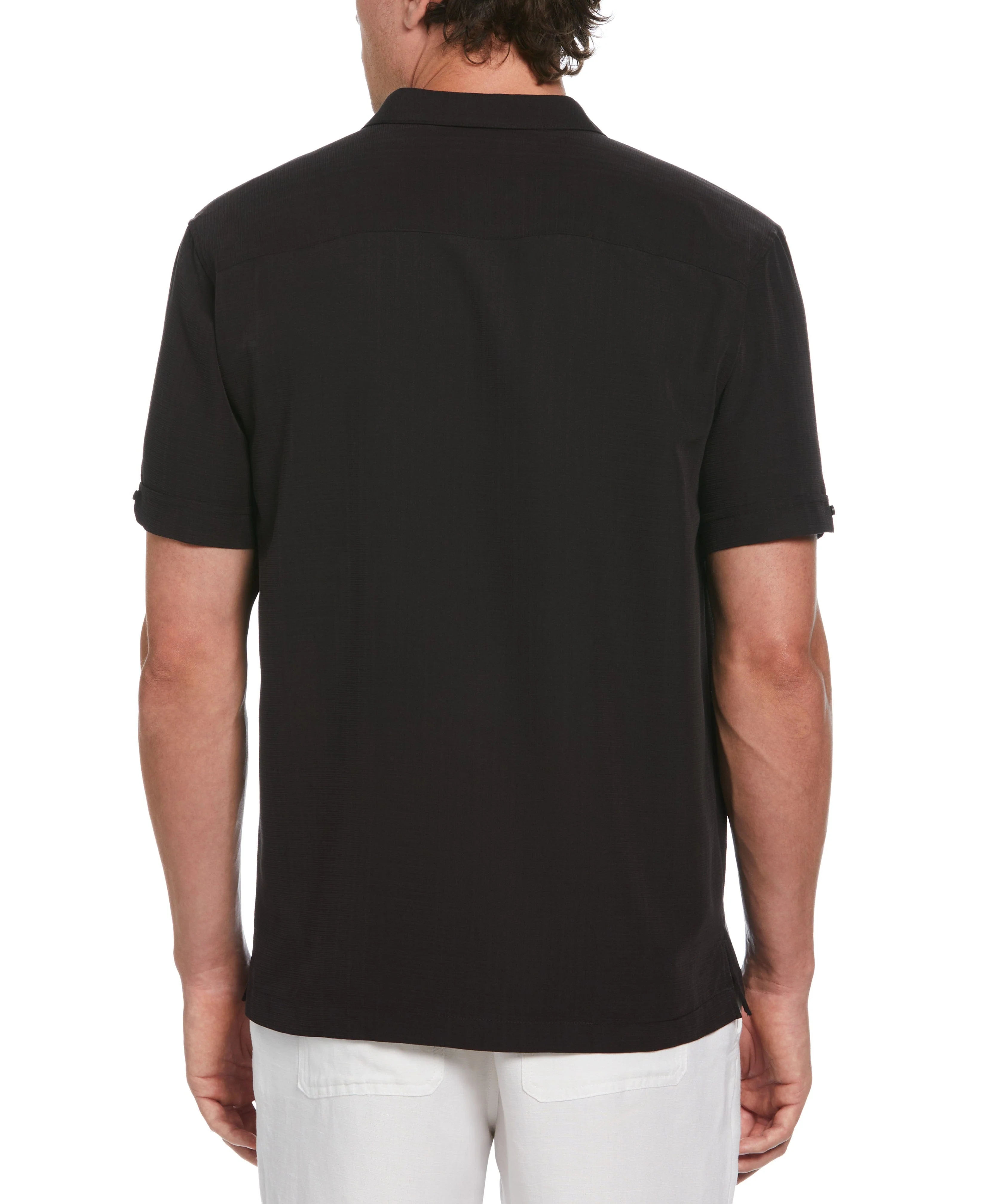 Big & Tall Embroidered Panel Shirt - Image 2