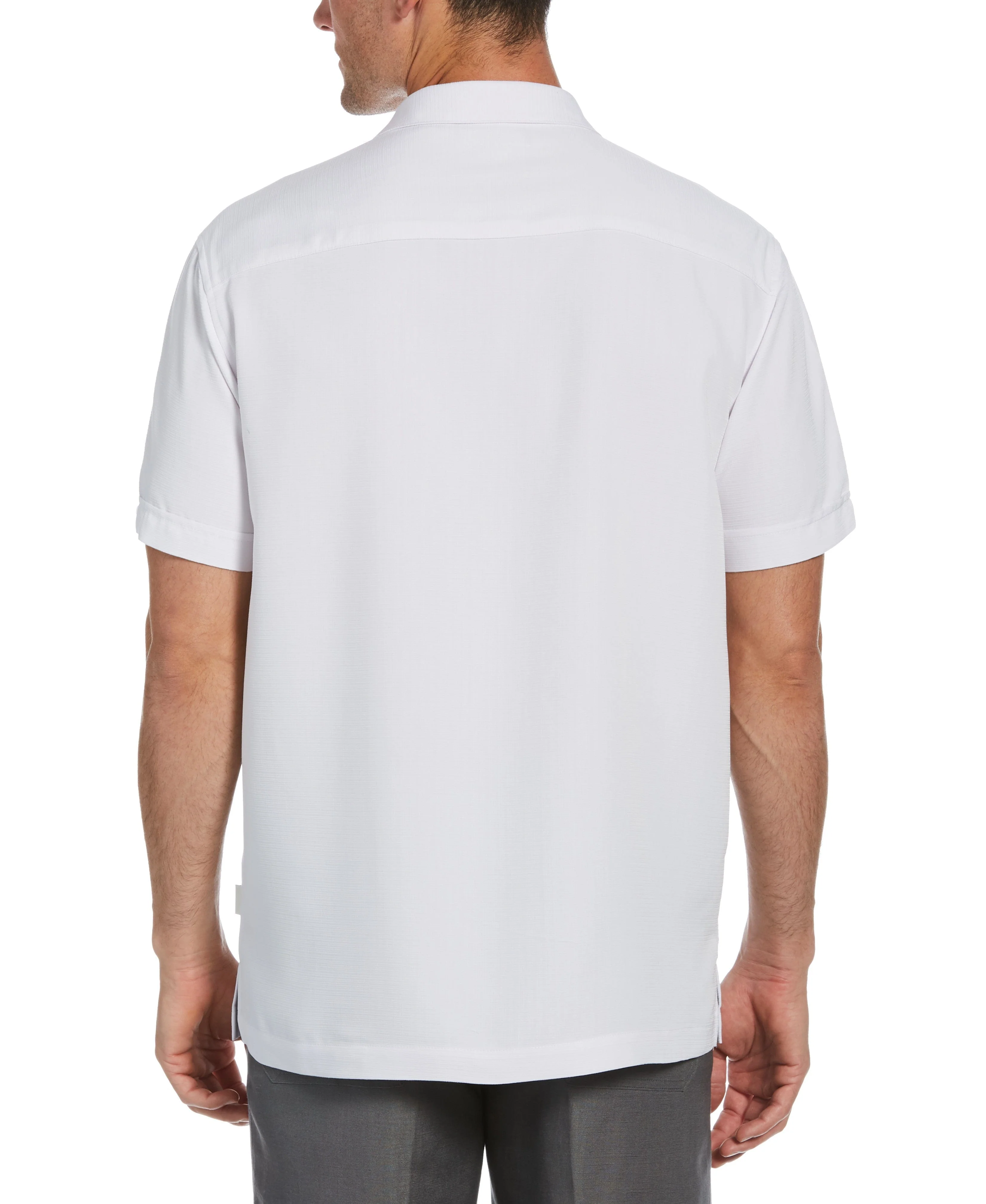 Big & Tall Embroidered Panel Shirt - Image 7