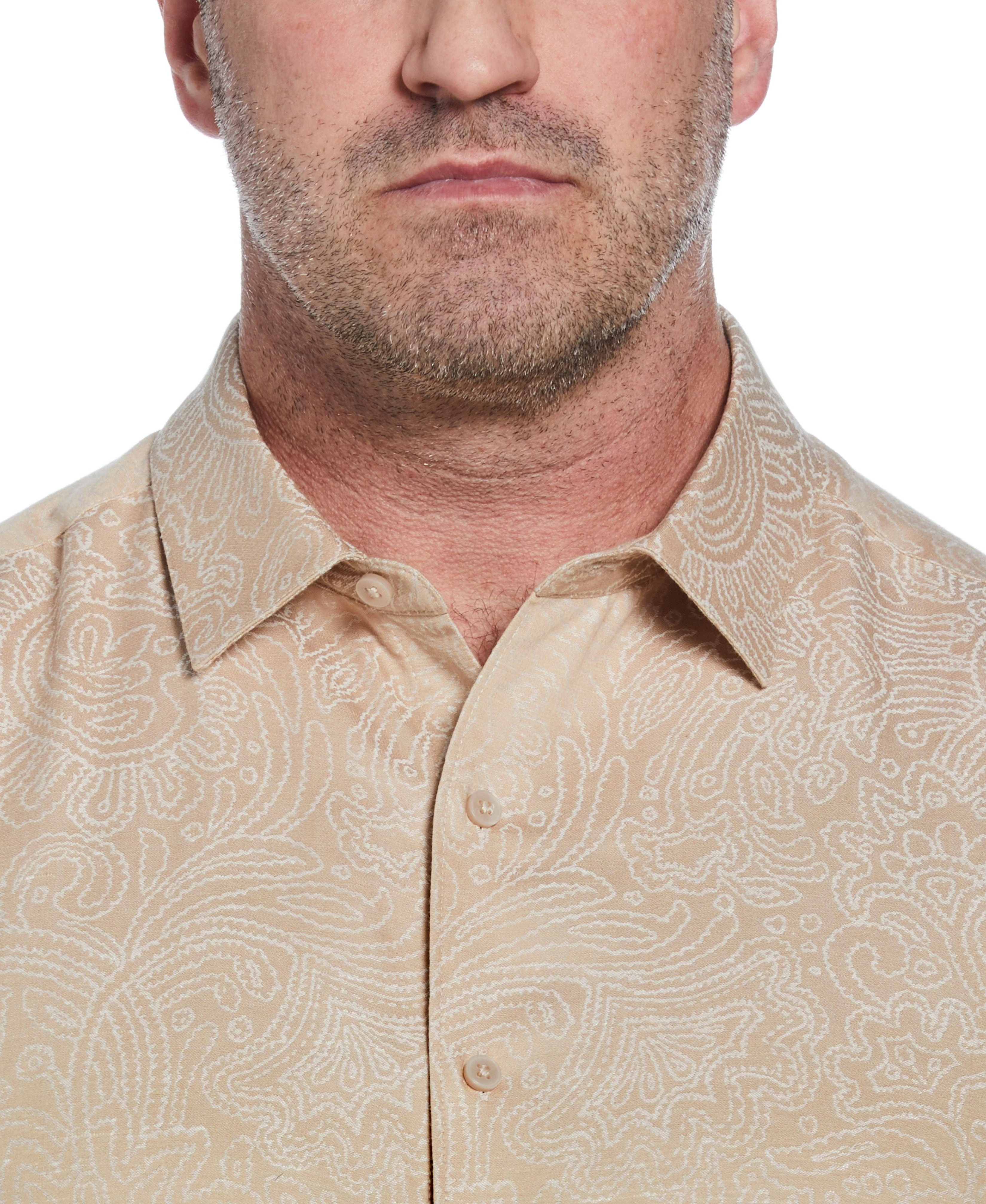 Big & Tall Floral Paisley Shirt - Image 4