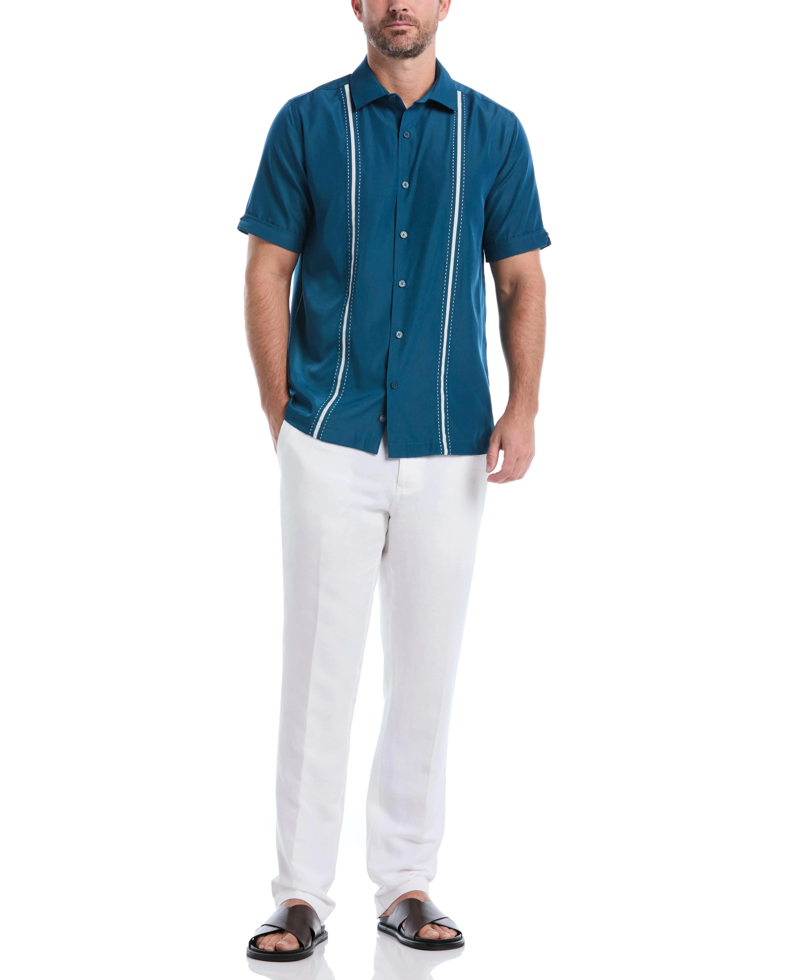 Panel Shirt - Contrast Stitching - Image 35