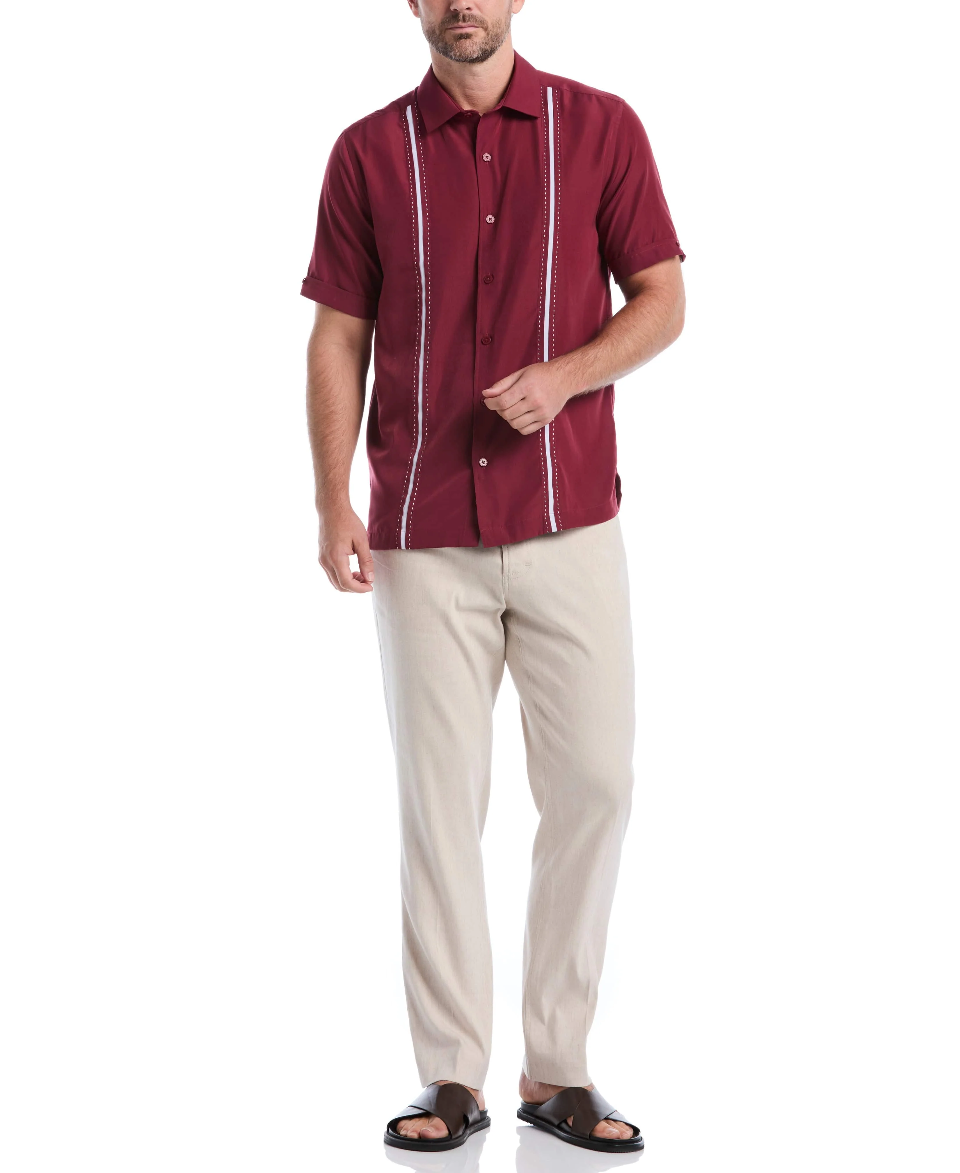 Panel Shirt - Contrast Stitching - Image 29