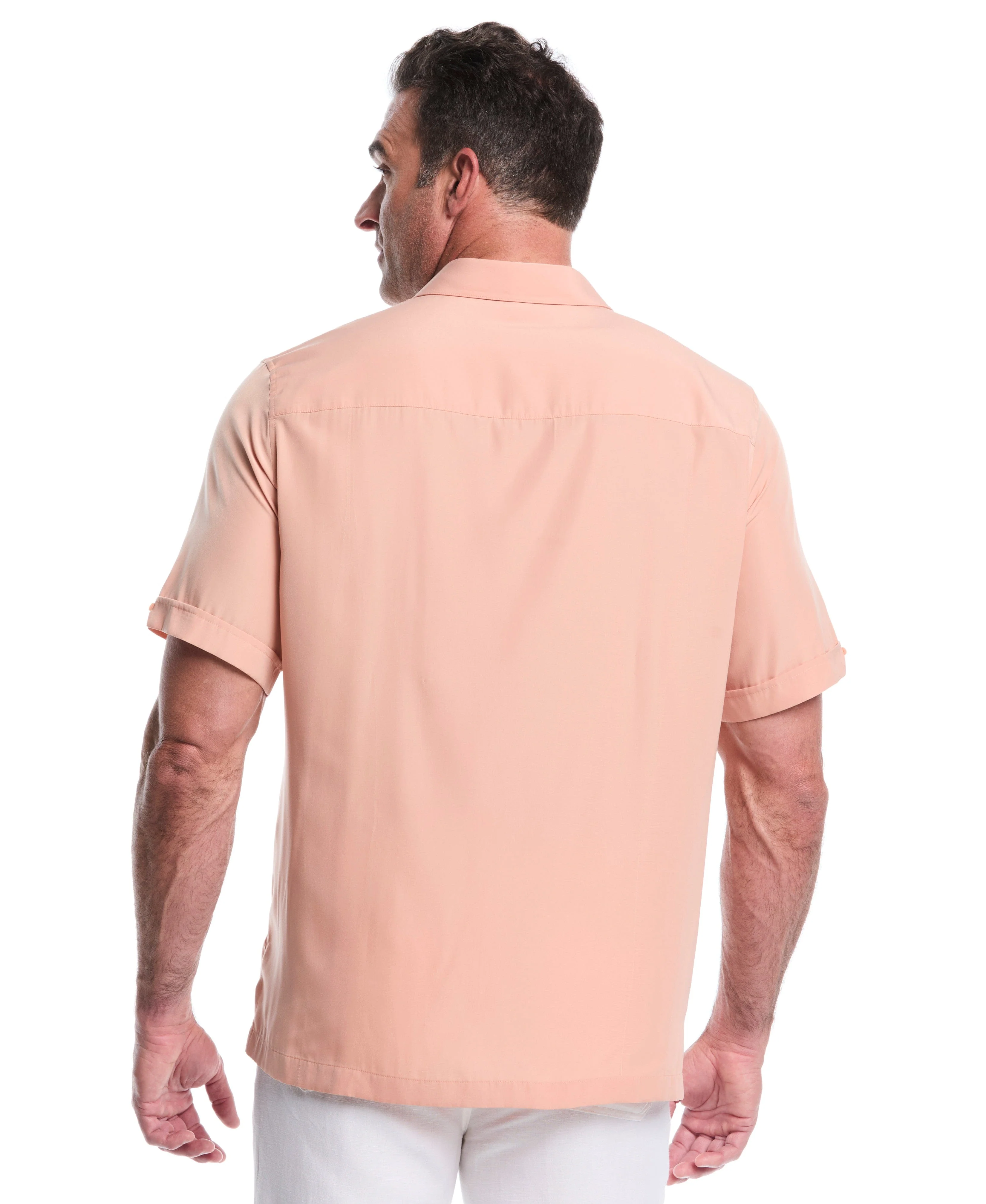 Big & Tall Panel Shirt - Contrast Stitching - Image 3