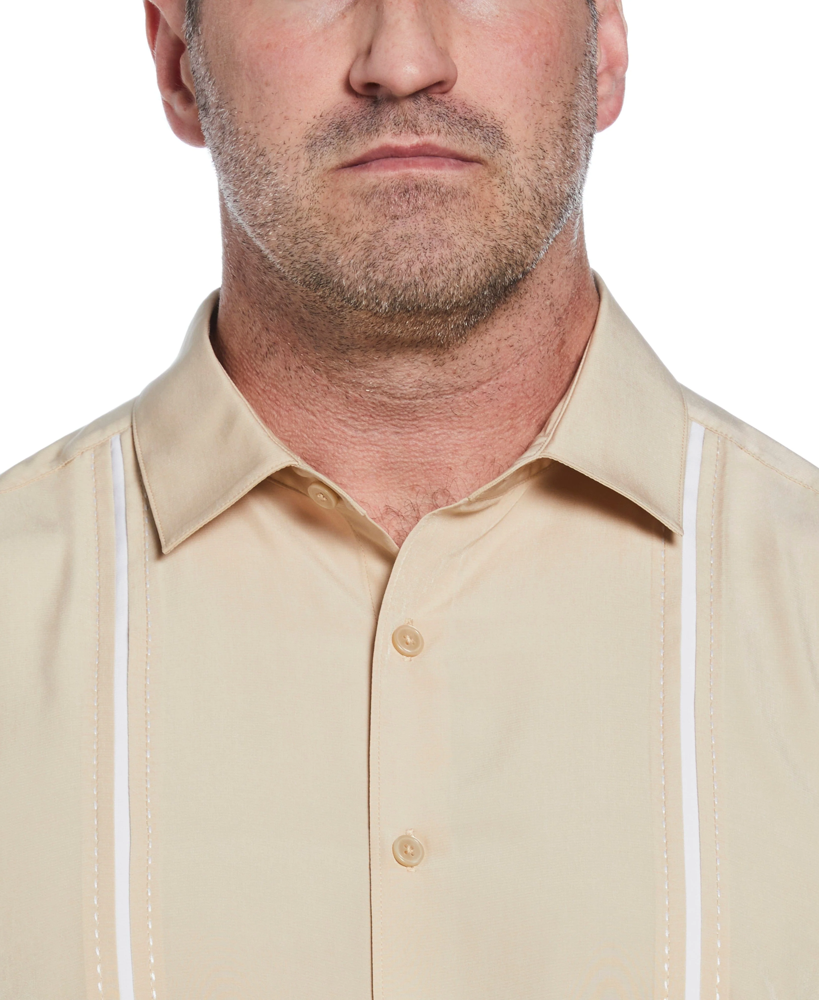 Big & Tall Panel Shirt - Contrast Stitching - Image 34