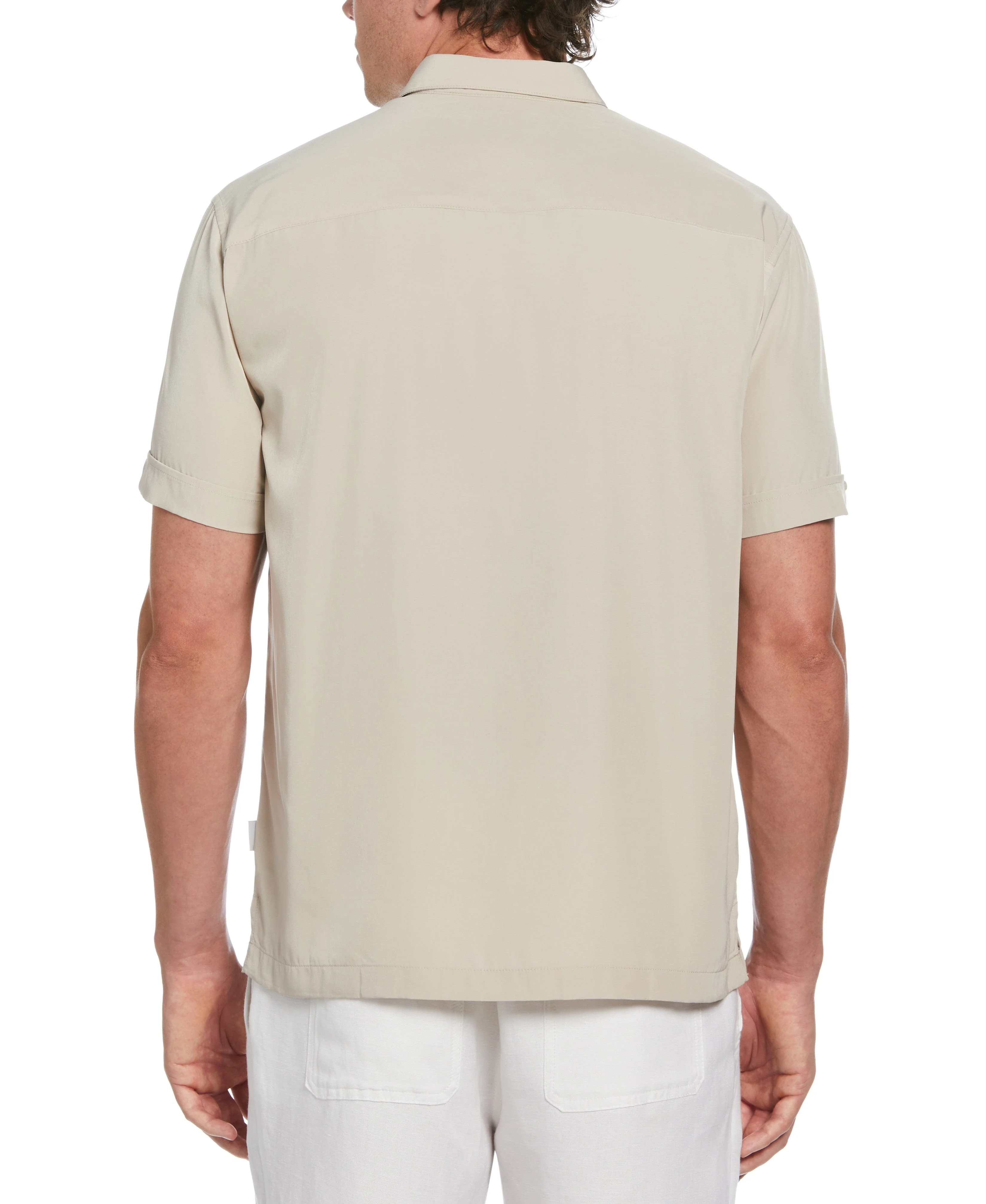 Big & Tall Panel Shirt - Contrast Stitching - Image 43
