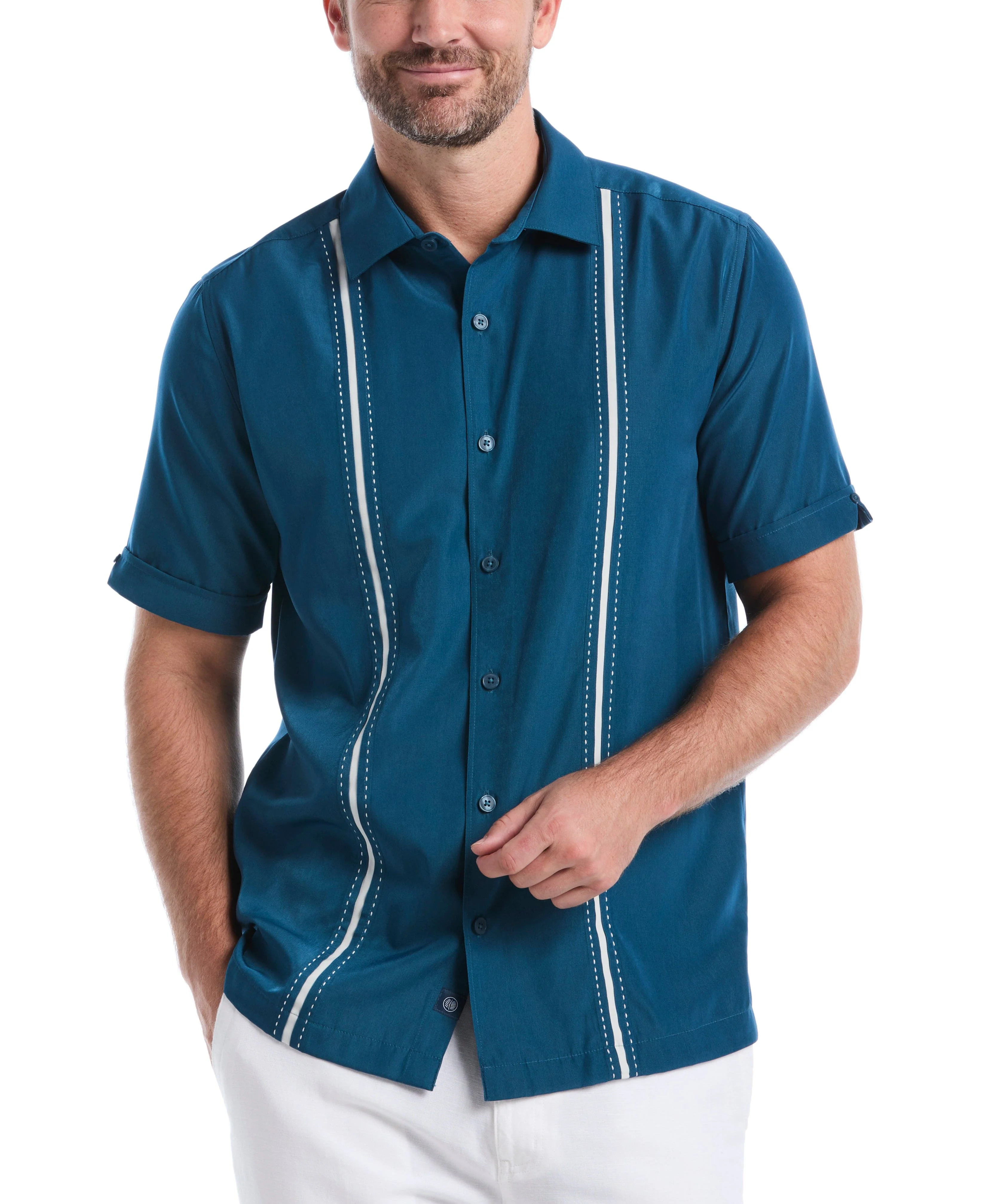 Panel Shirt - Contrast Stitching - Image 32