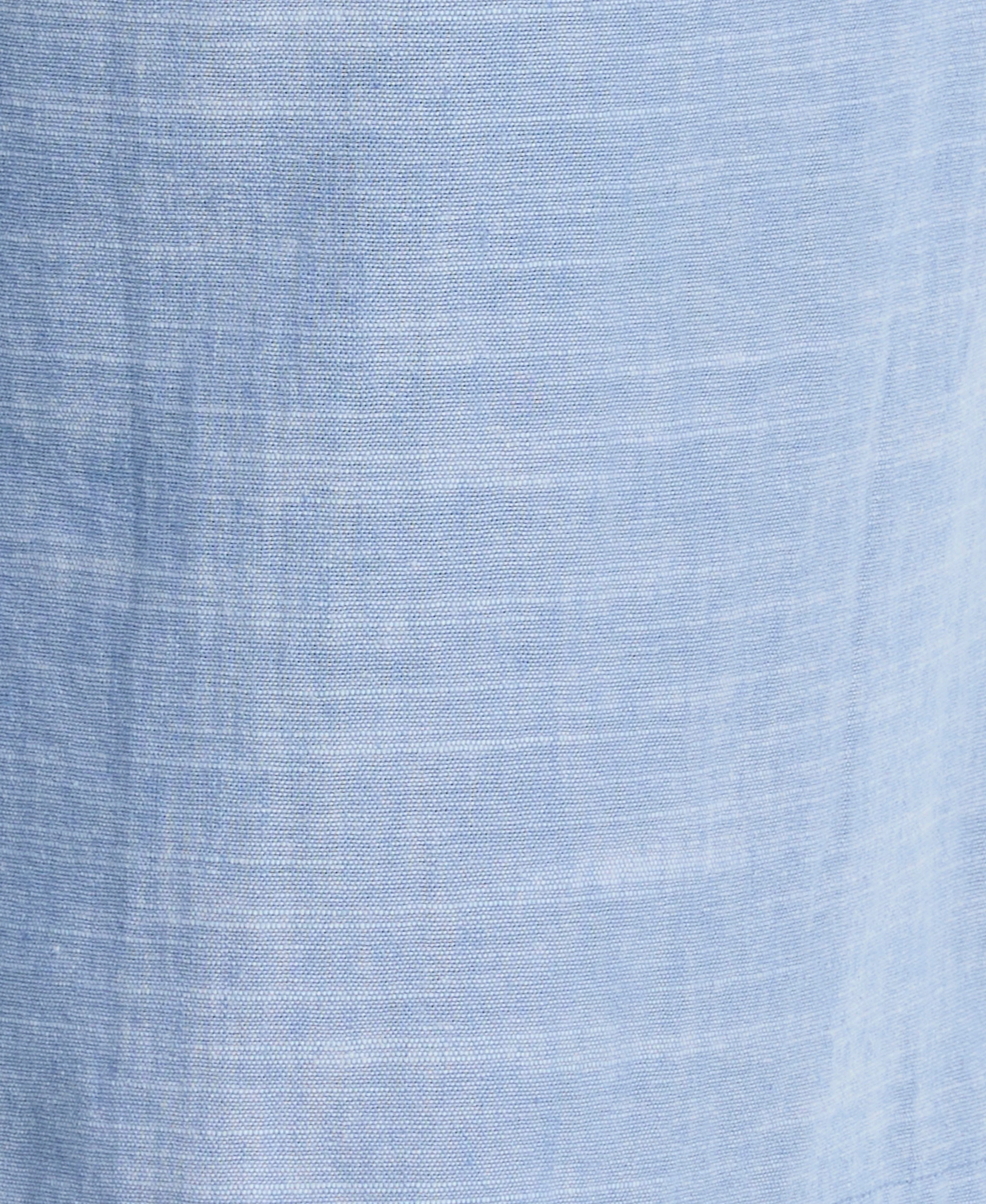Big & Tall Linen Blend 7 1/2" Cross Dyed Slub Short - Image 12