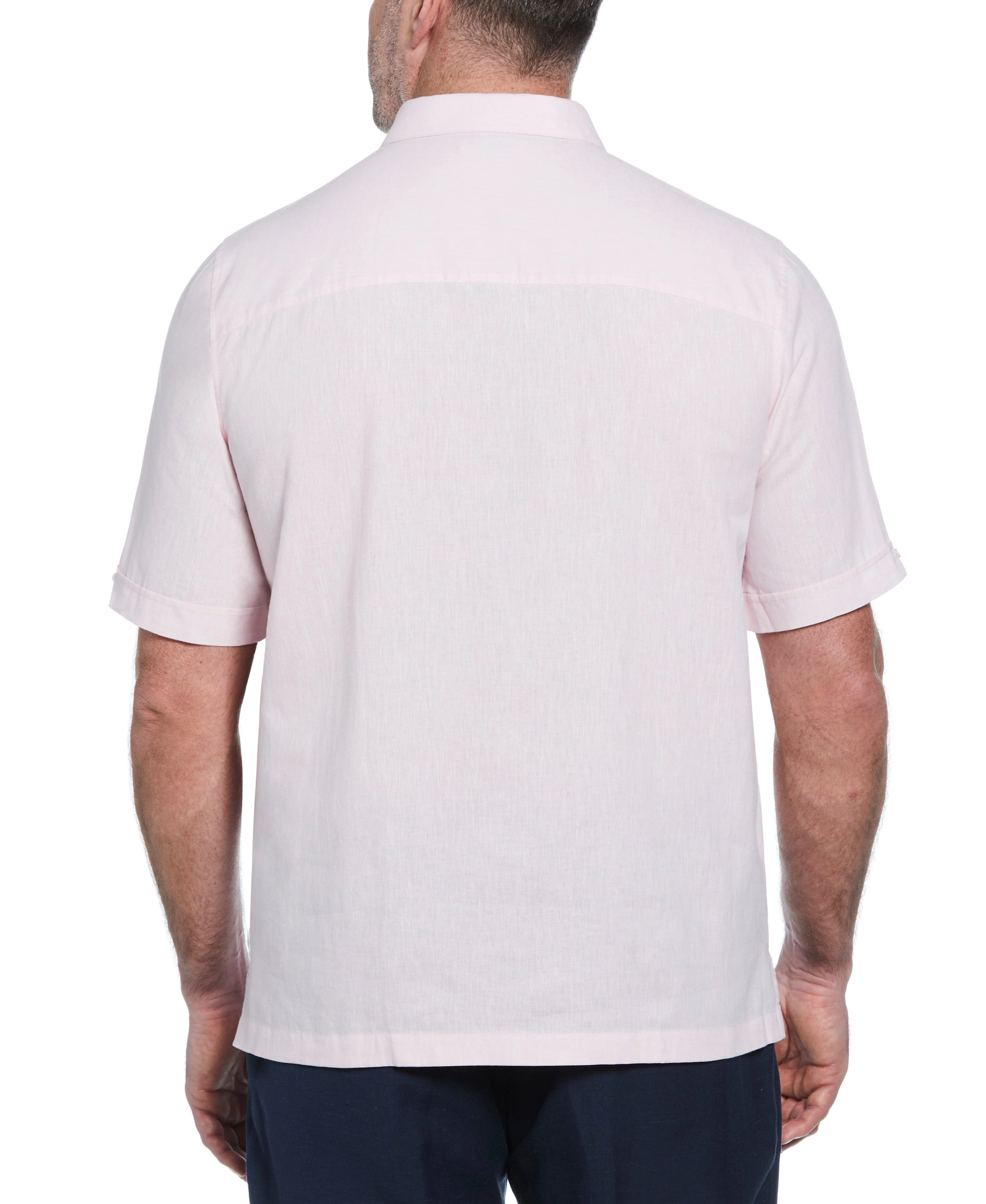 Big & Tall Engineered Dobby Panels Shirt - Image 22