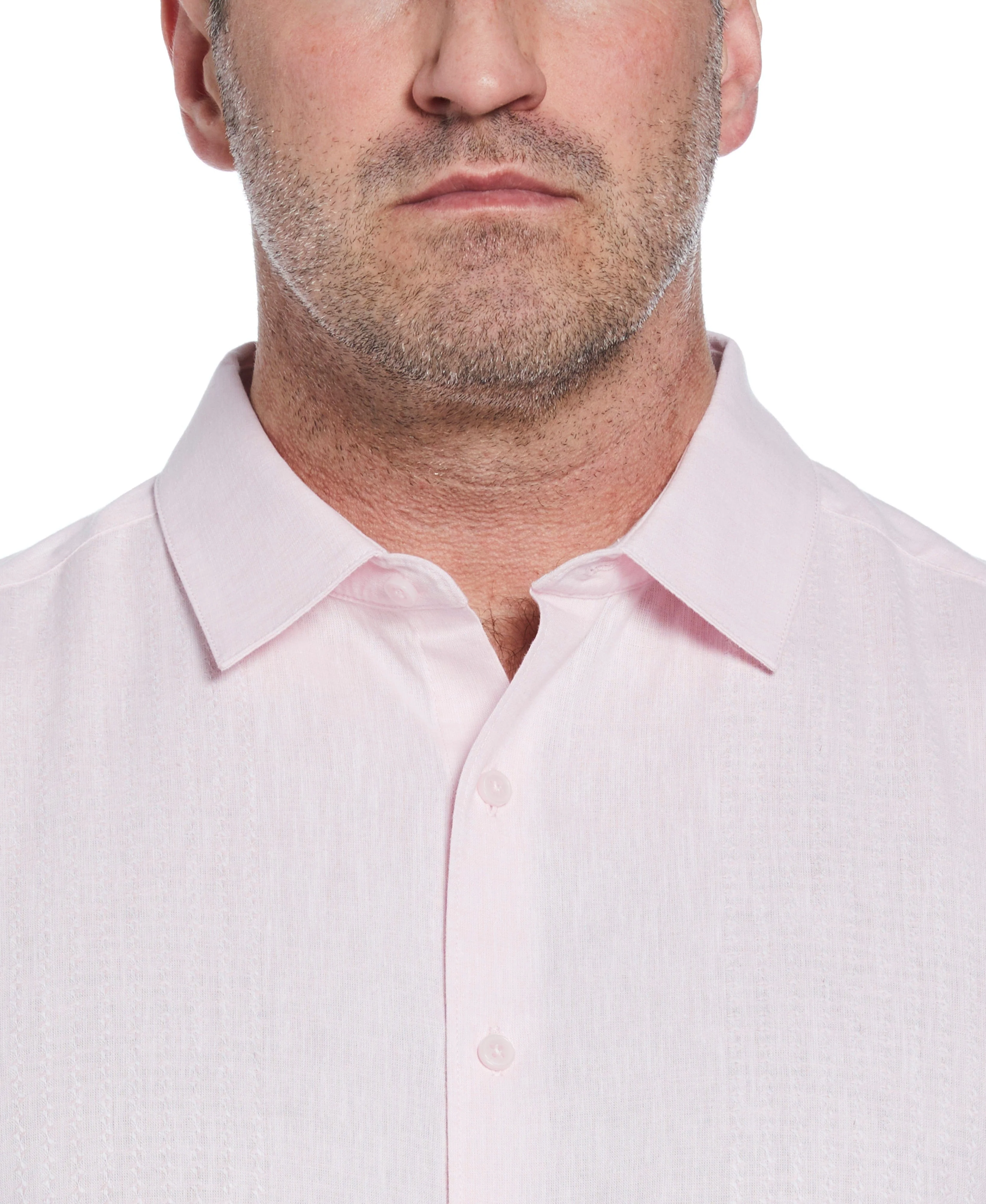 Big & Tall Engineered Dobby Panels Shirt - Image 24