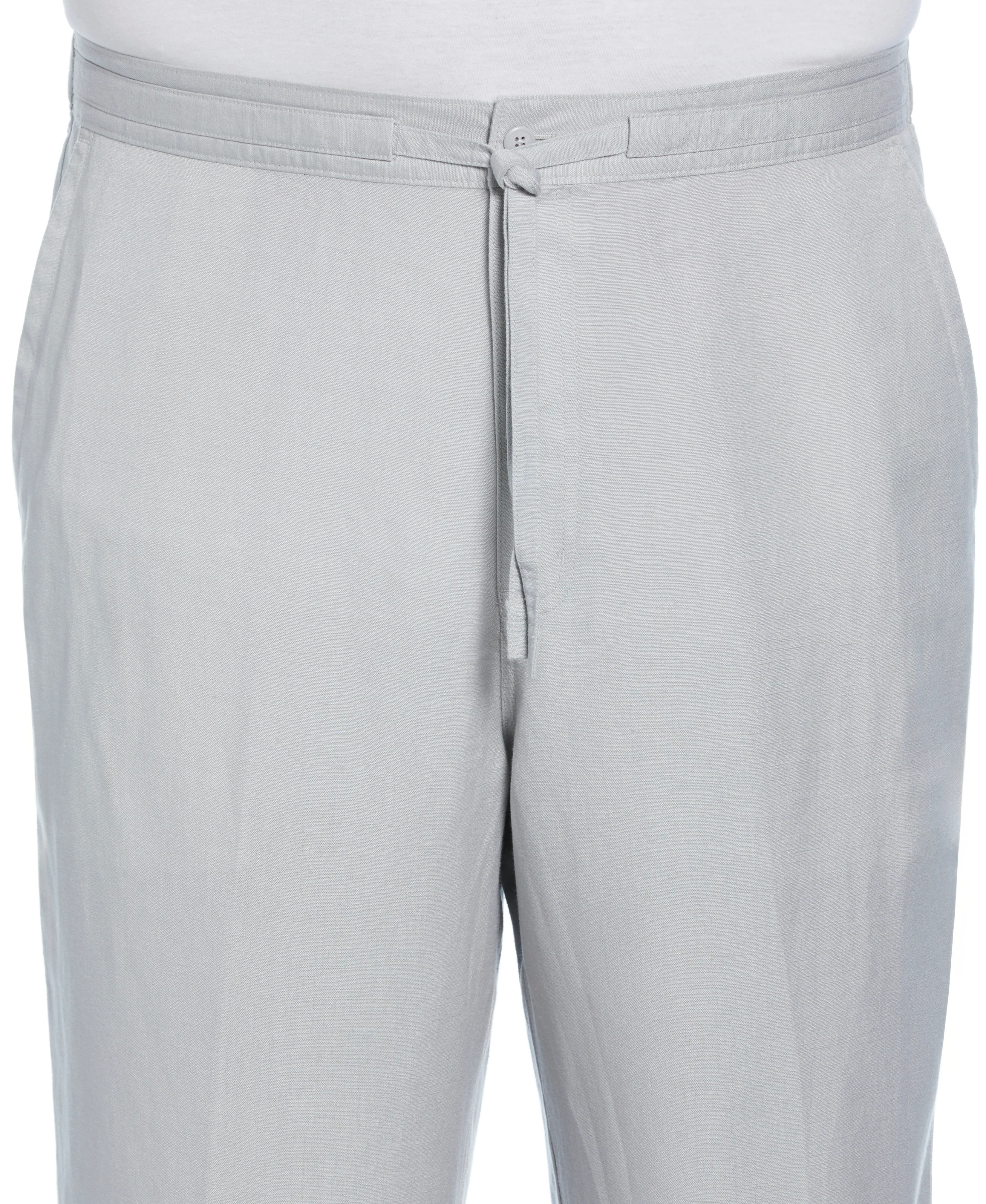 Big & Tall Linen-Blend Core Drawstring Pants - Image 26