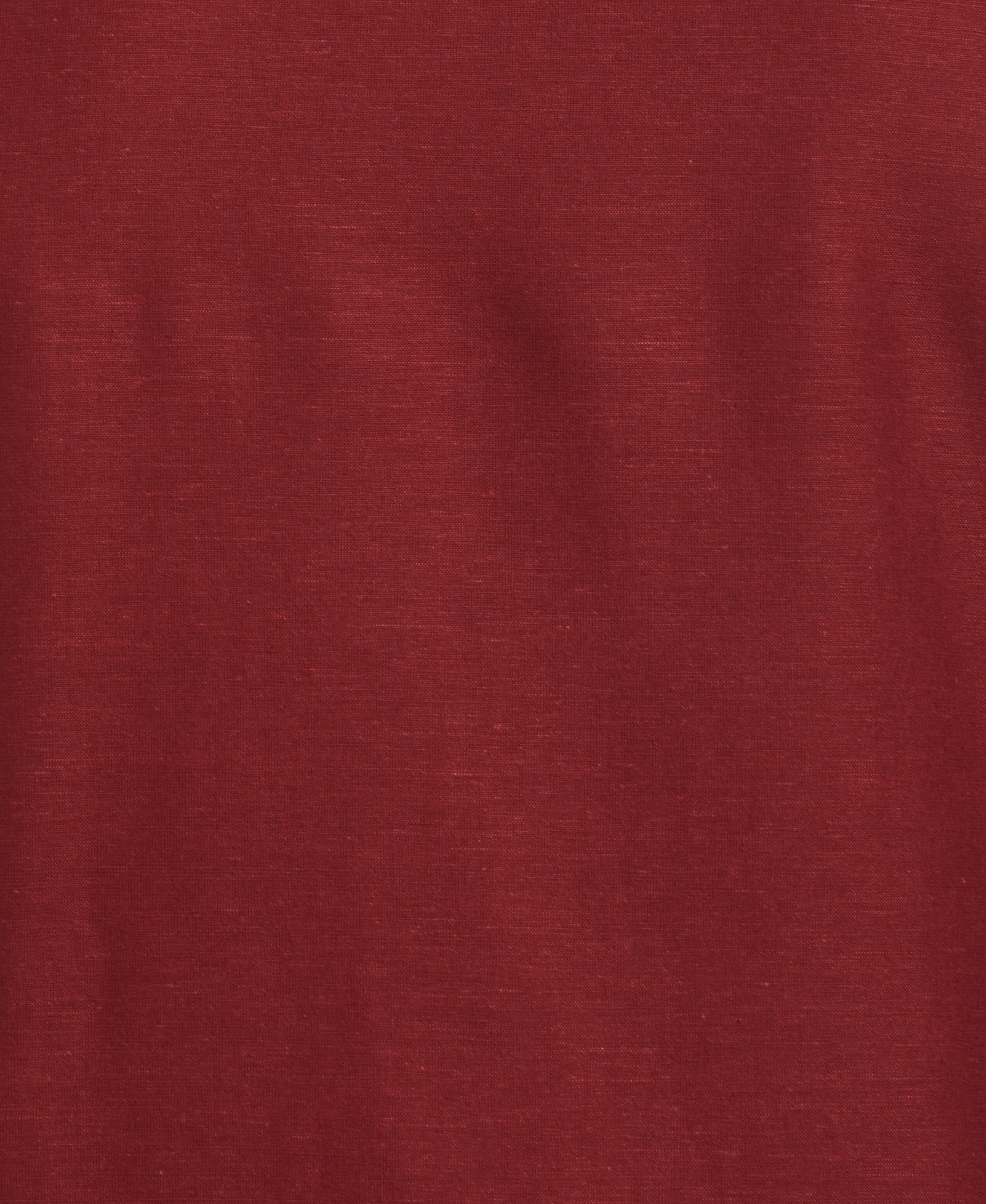 Big & Tall Linen Blend Yarn Dyed Panel Shirt - Image 10