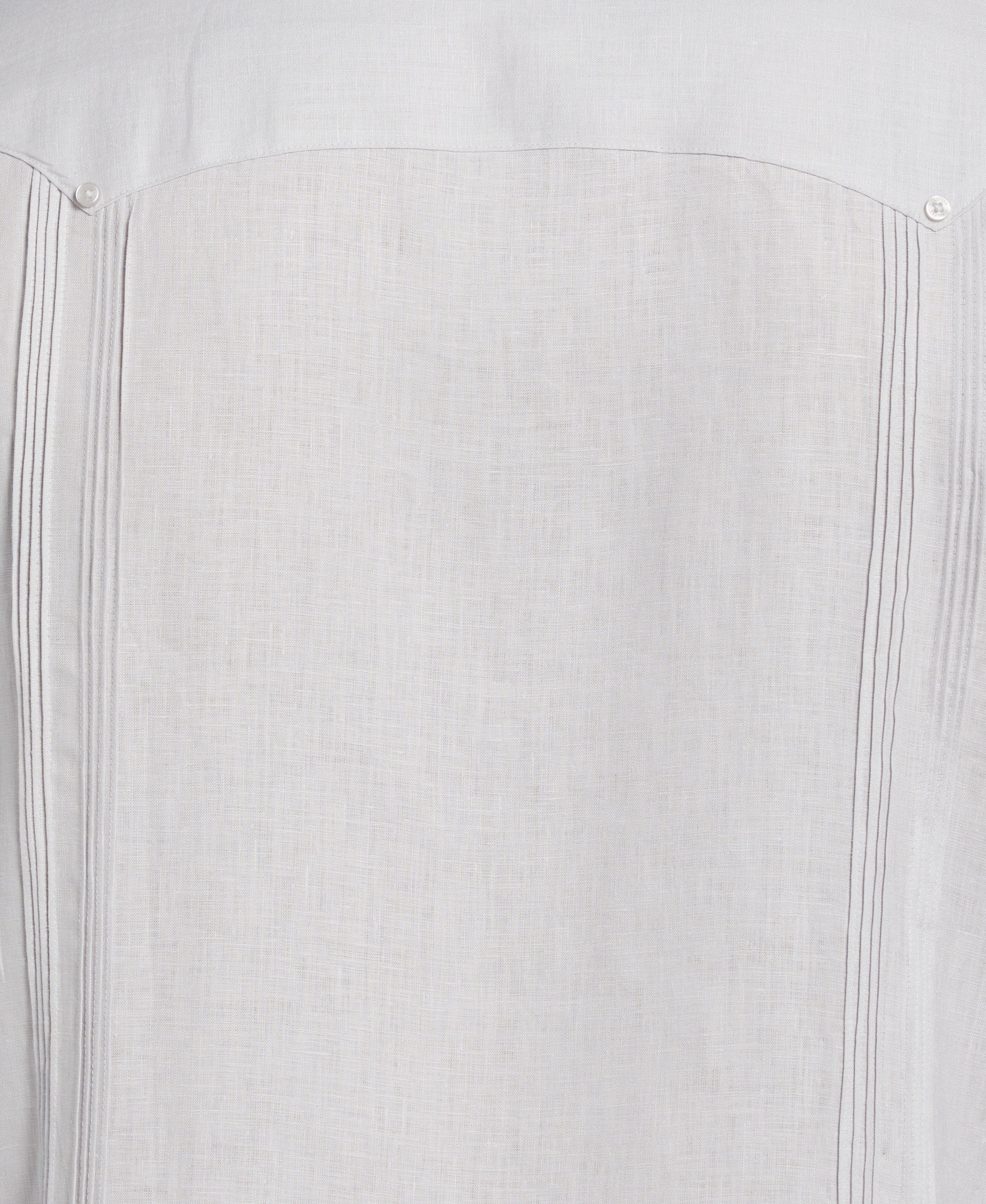 Big & Tall 100% Linen Classic Guayabera Shirt - Long Sleeve - Image 57