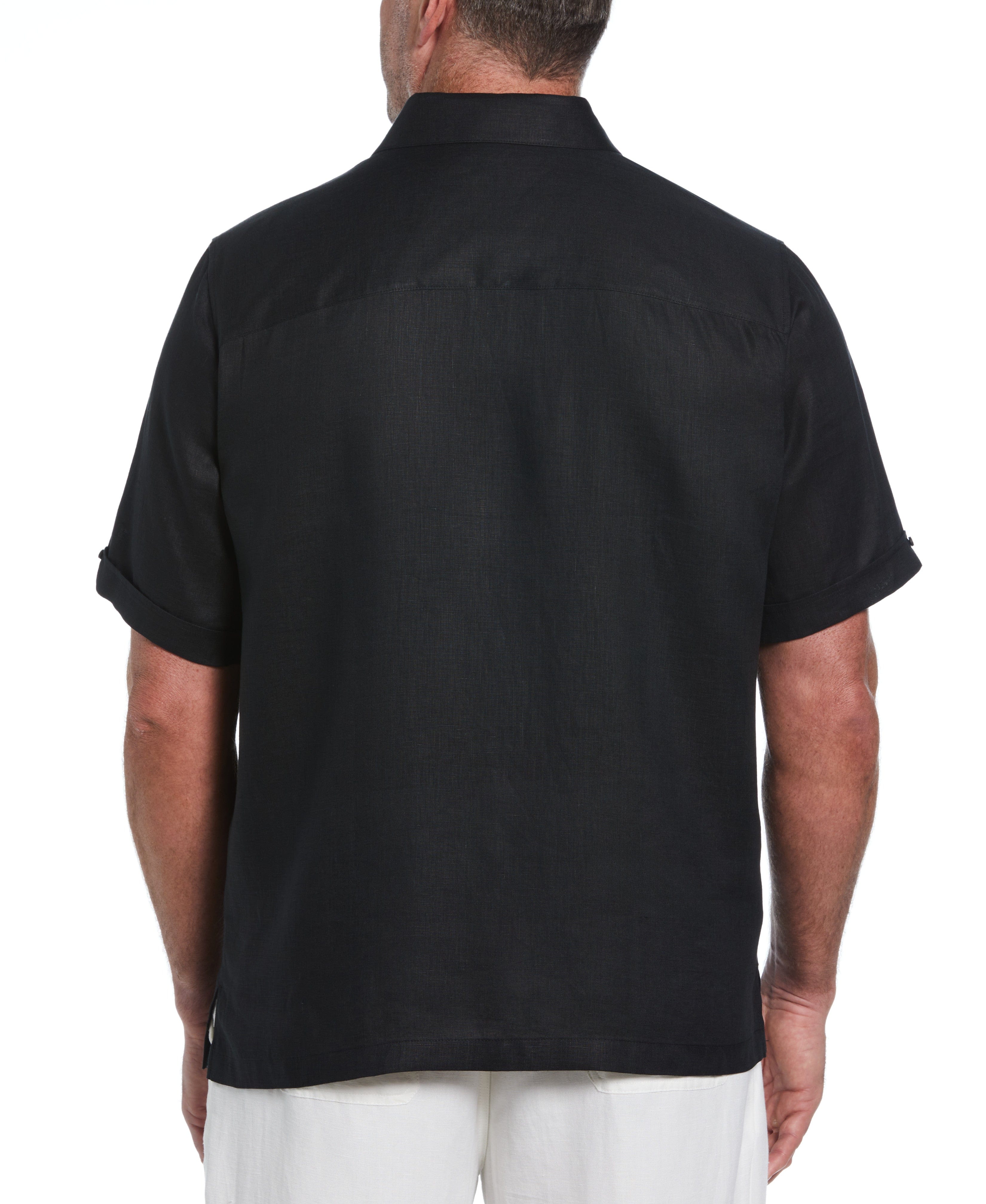 Big & Tall Classic Linen Solid Shirt - Image 8