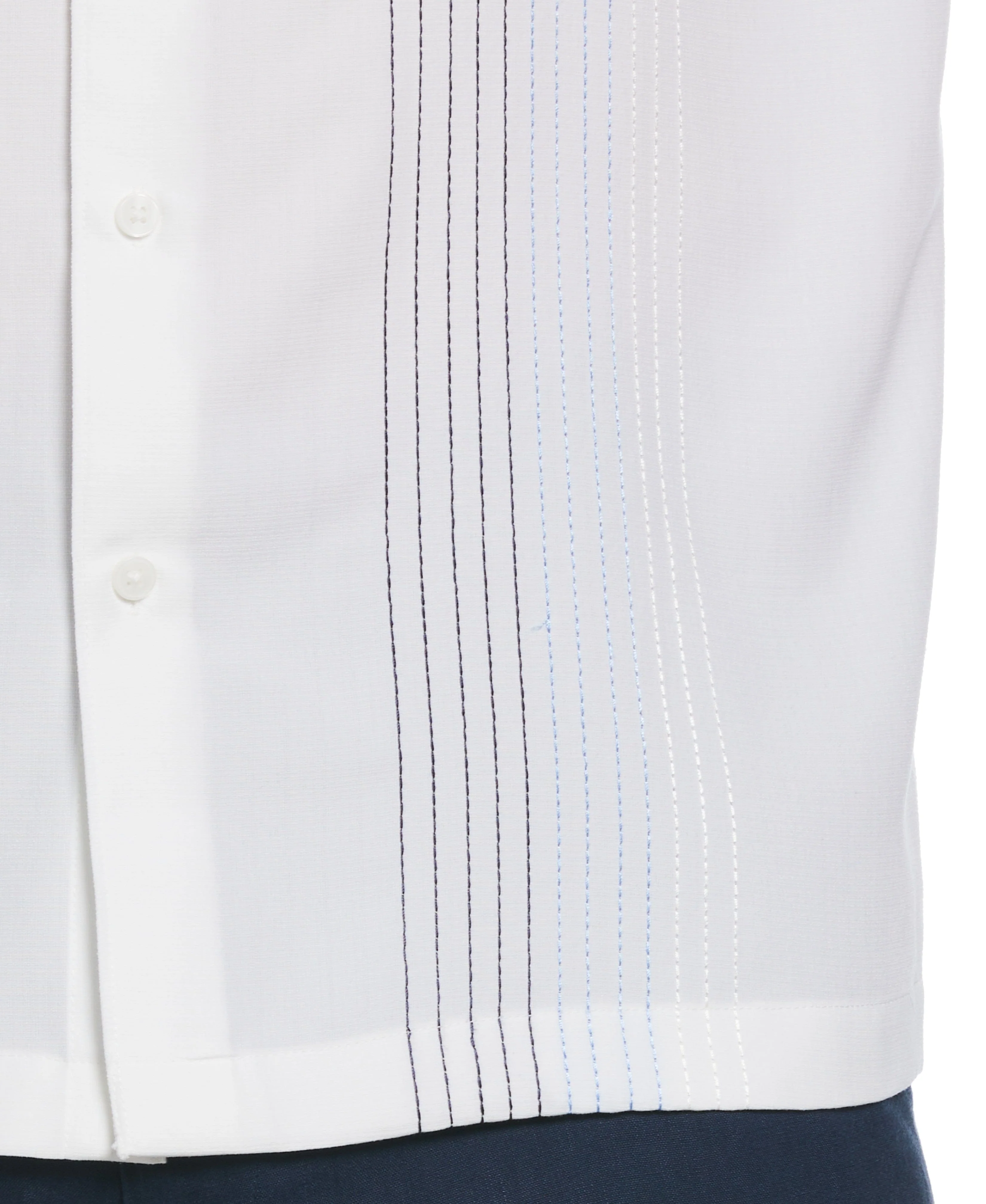 Big & Tall Ombre Embroidered Panel Shirt - Image 15