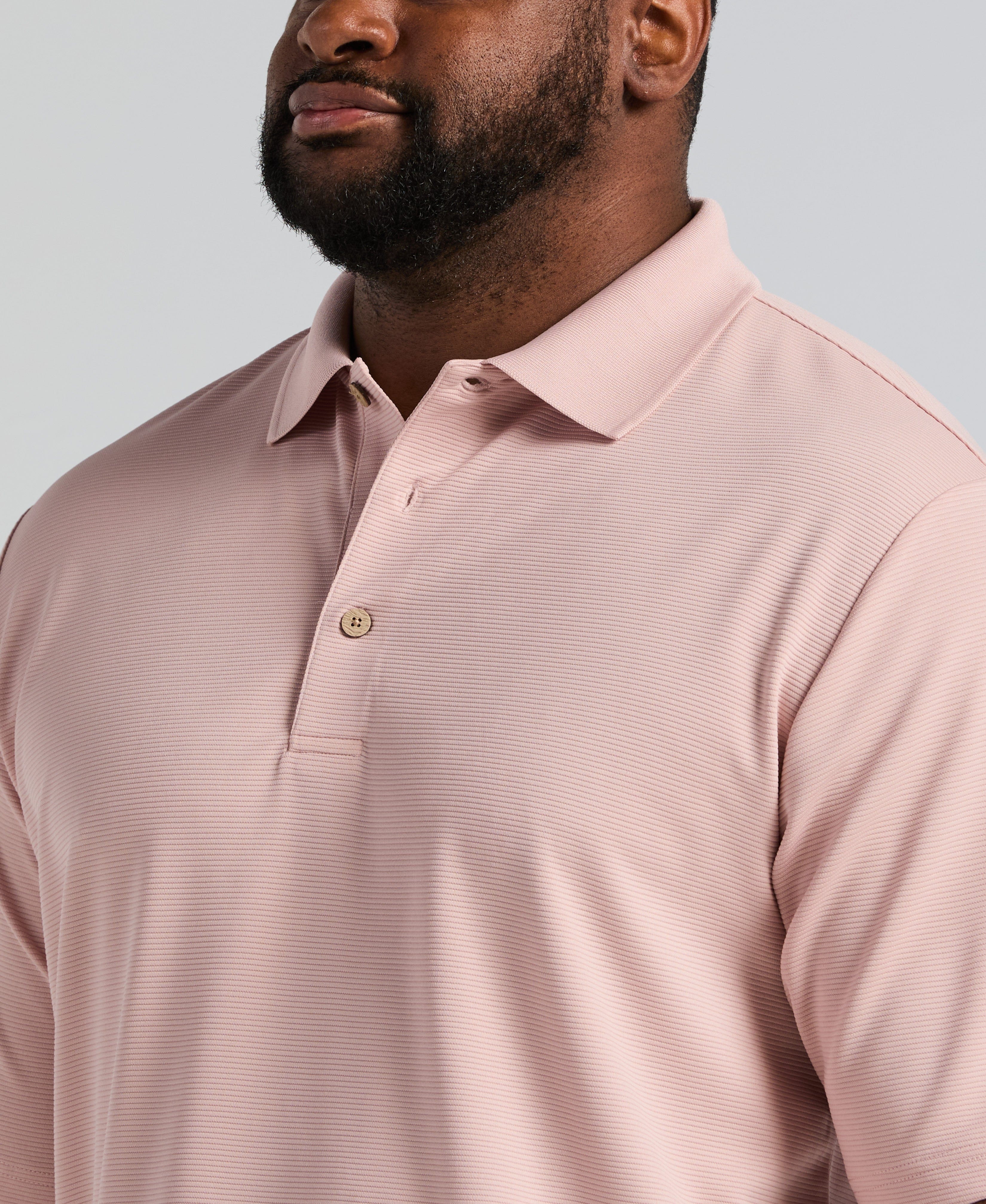 Big & Tall Solid Textured Polo - Image 10