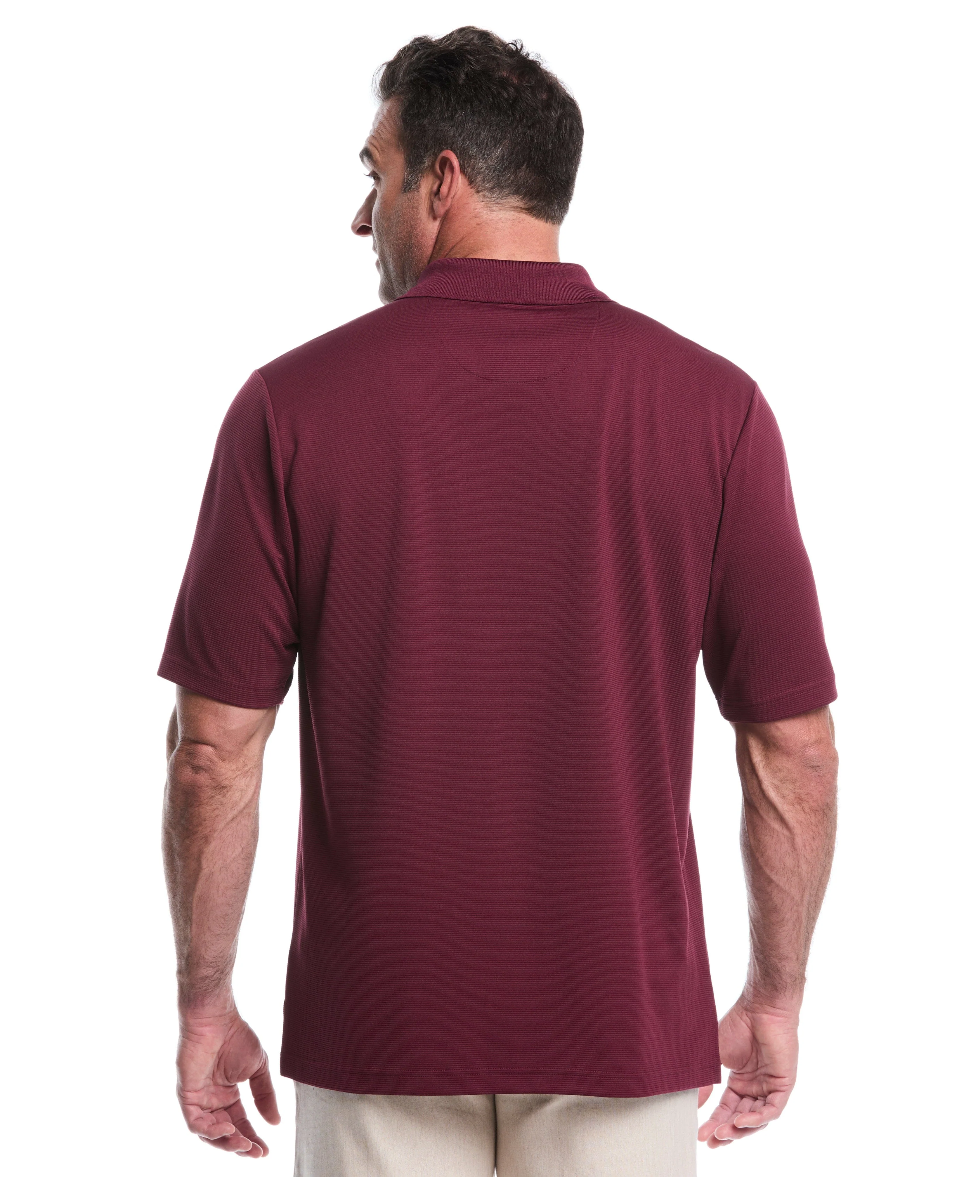 Big & Tall Solid Textured Polo - Image 100