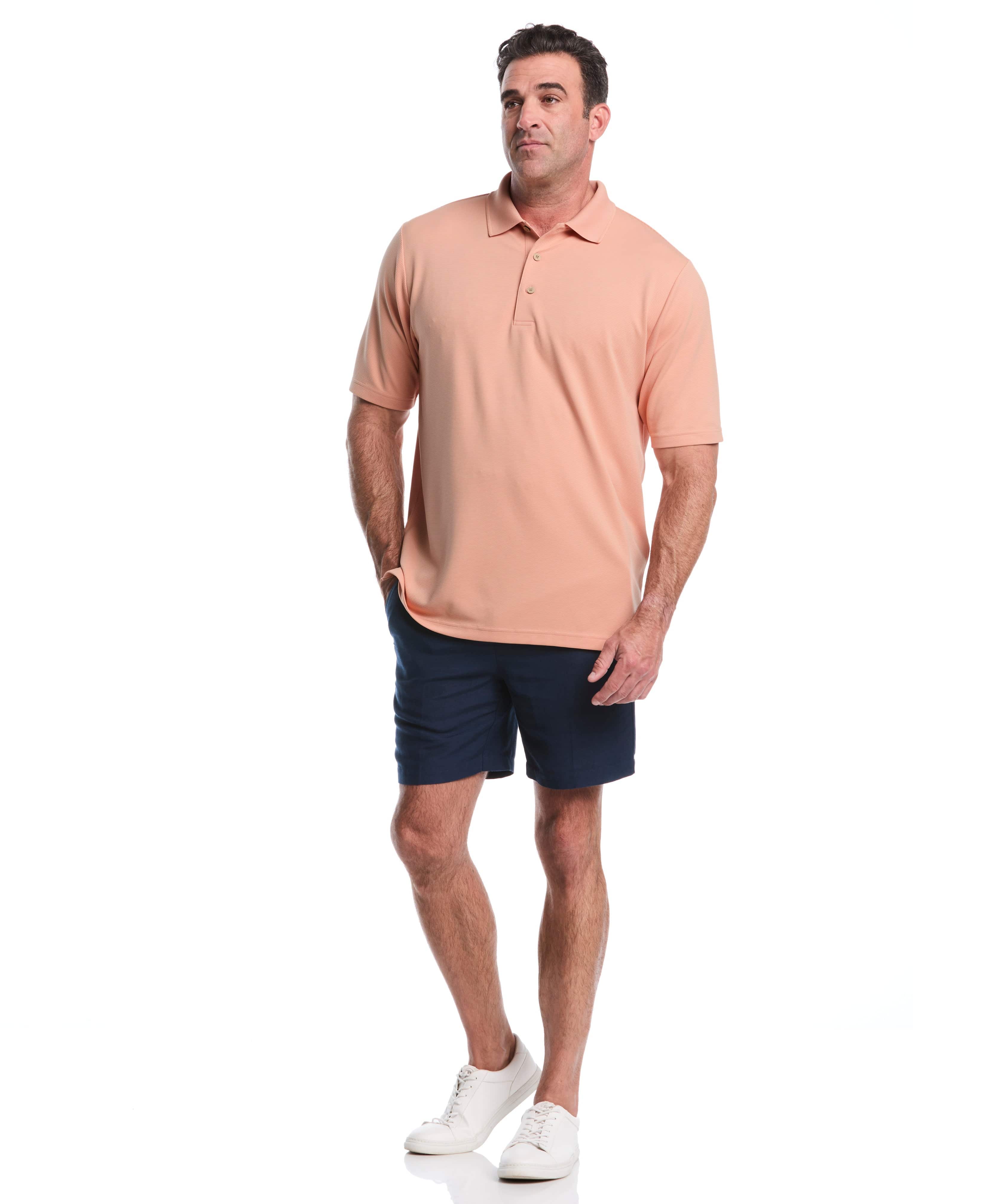 Big & Tall Solid Textured Polo - Image 108