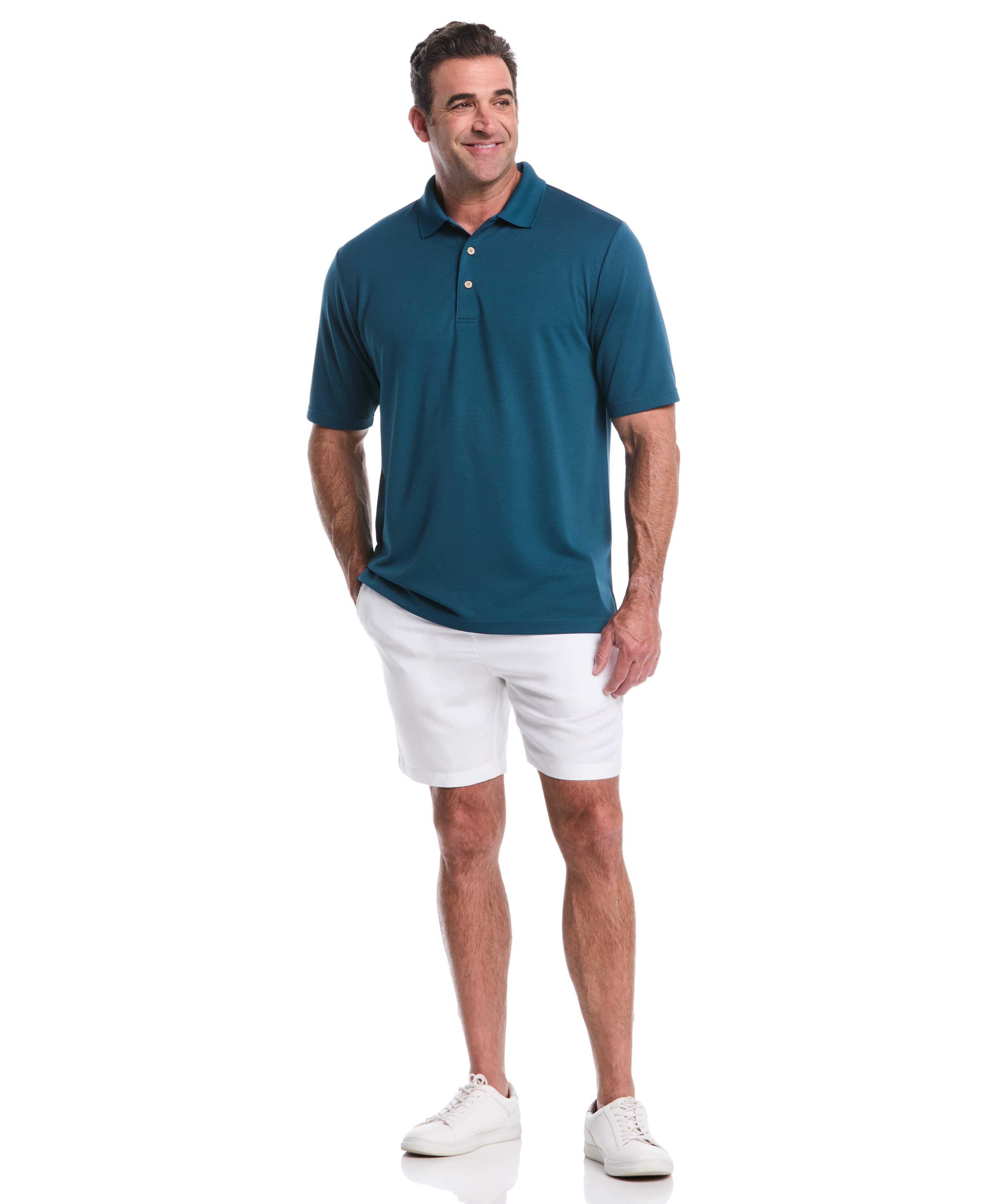 Big & Tall Solid Textured Polo - Image 114