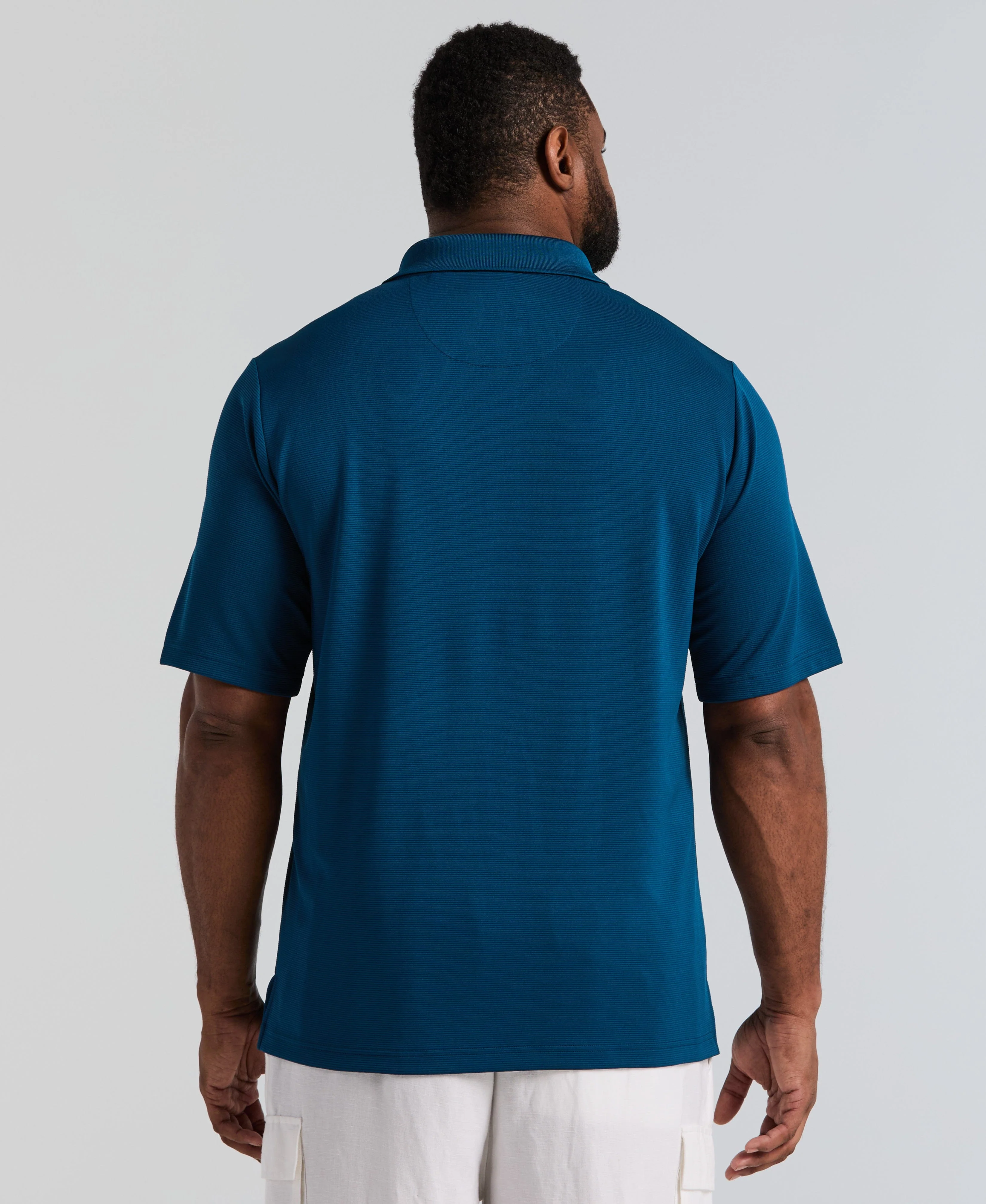 Big & Tall Solid Textured Polo - Image 15