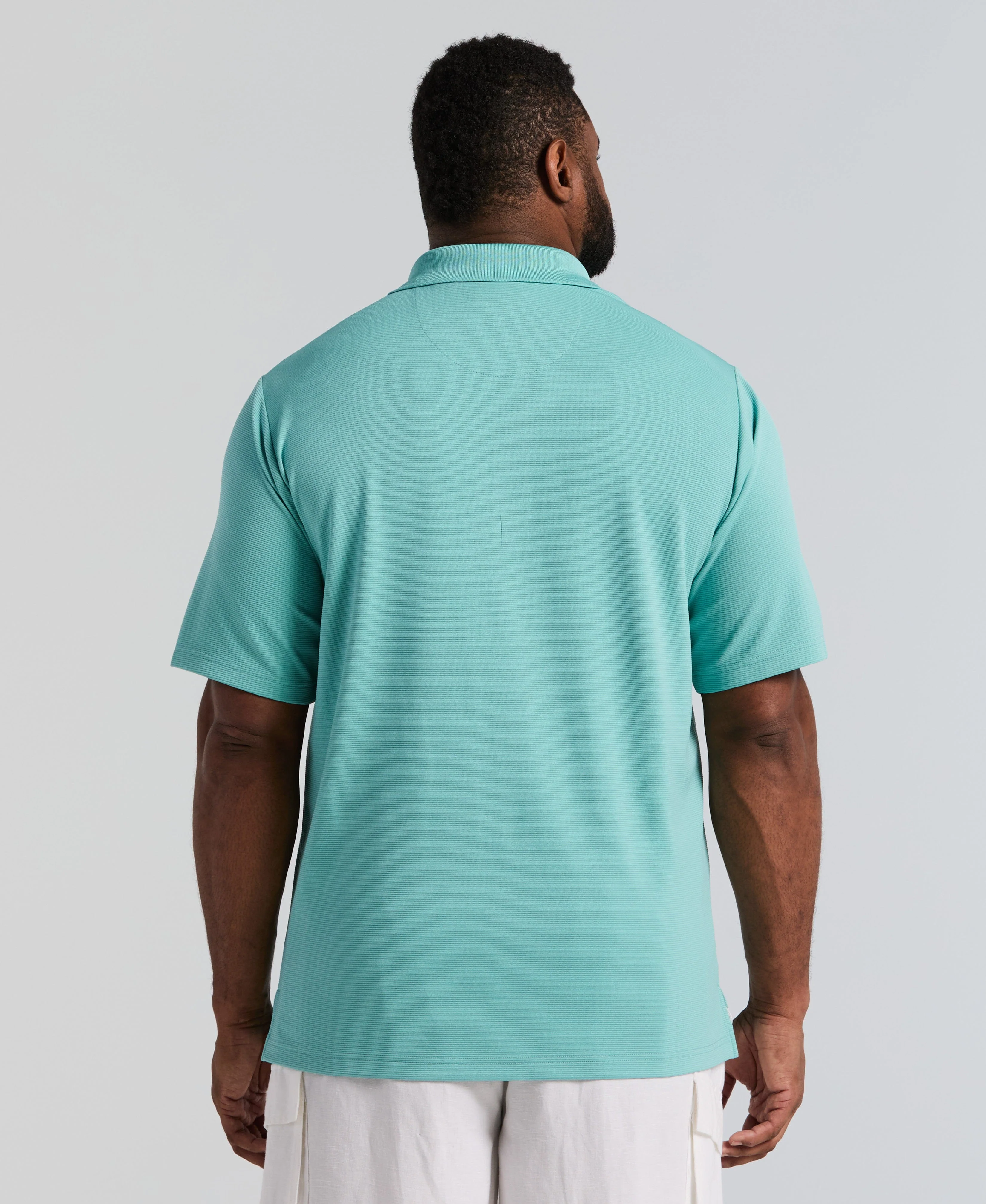 Big & Tall Solid Textured Polo - Image 22