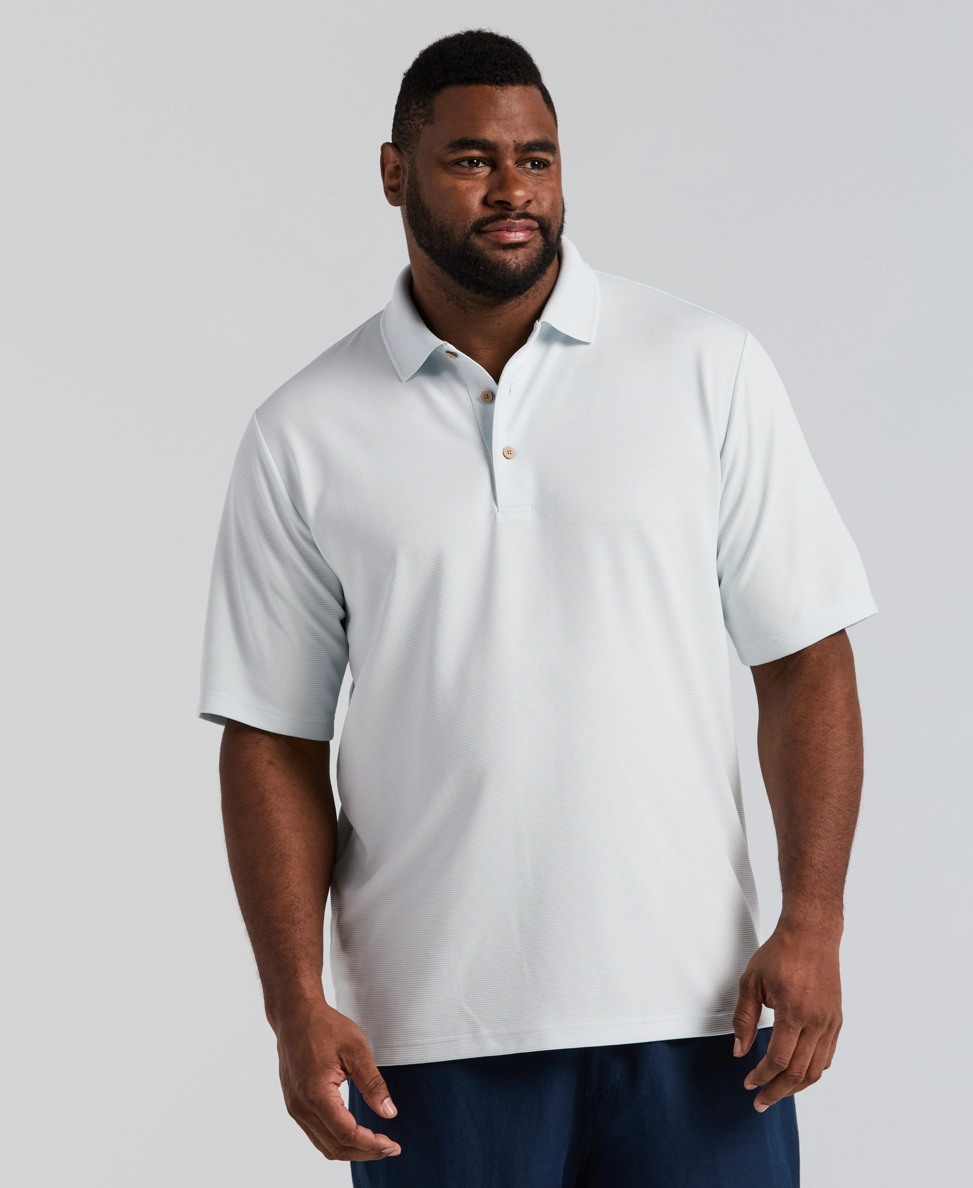Big & Tall Solid Textured Polo - Image 39