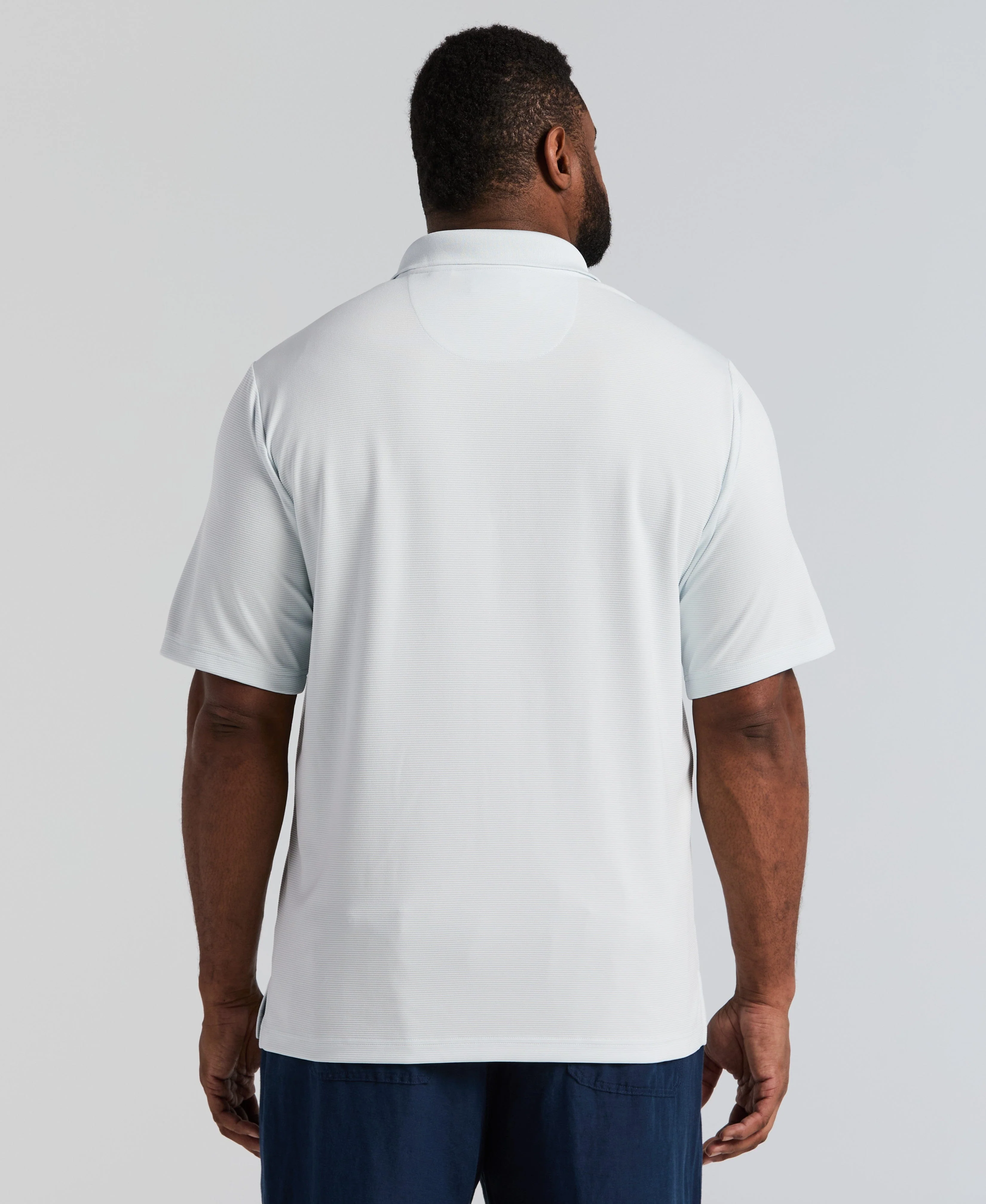 Big & Tall Solid Textured Polo - Image 40