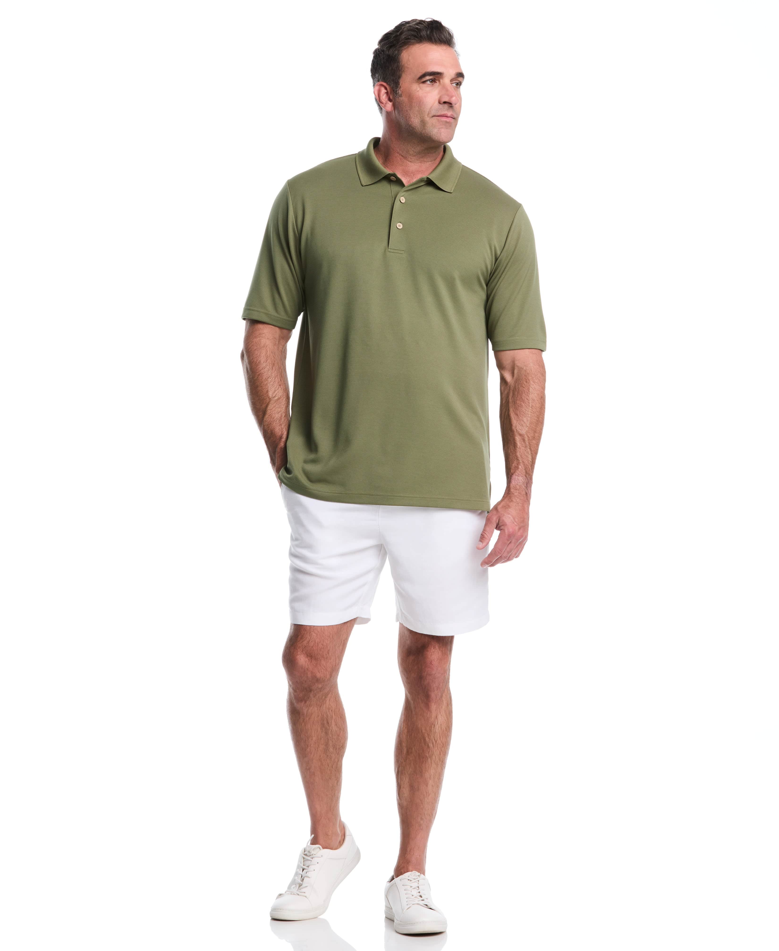 Big & Tall Solid Textured Polo - Image 48