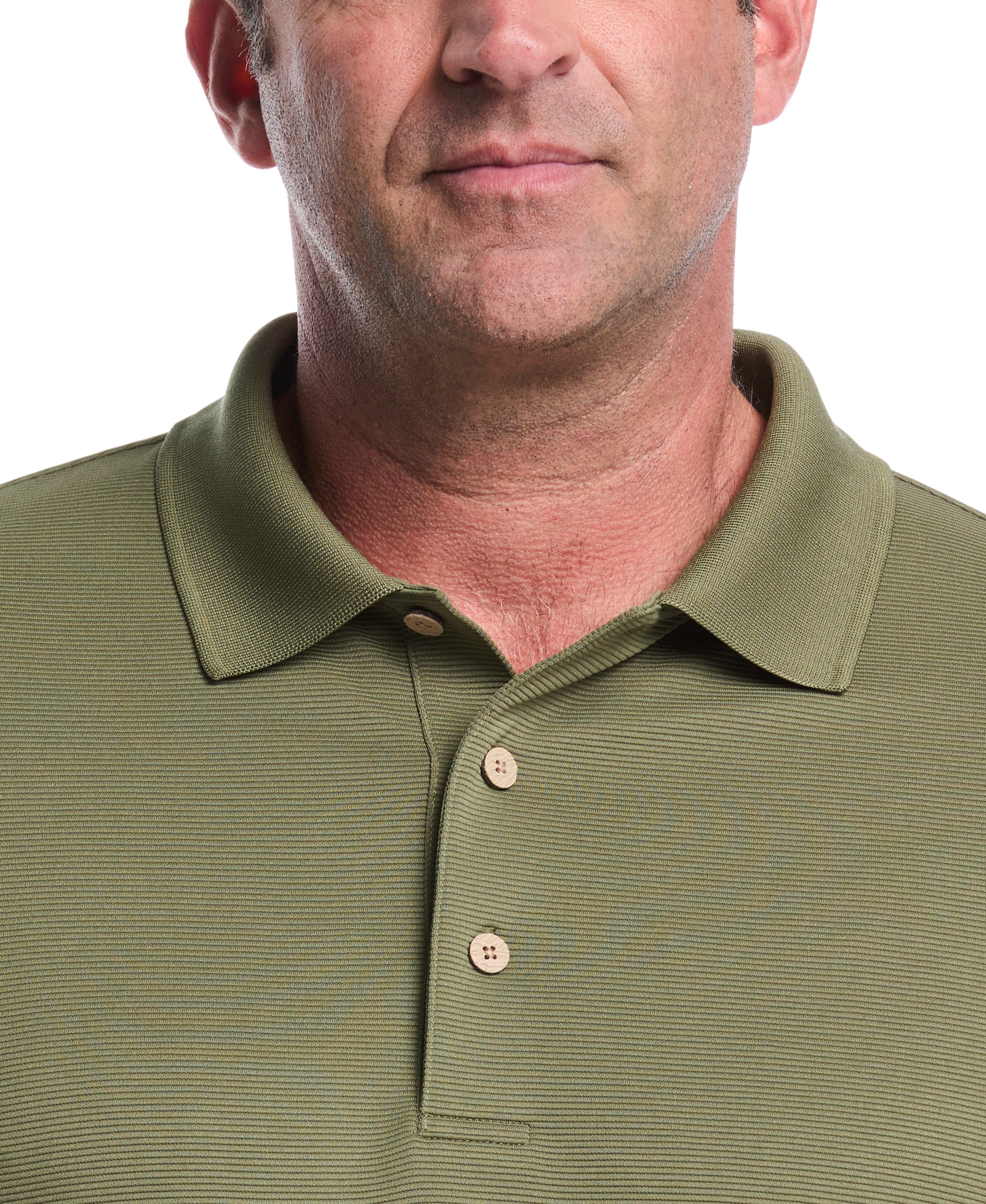 Big & Tall Solid Textured Polo - Image 49