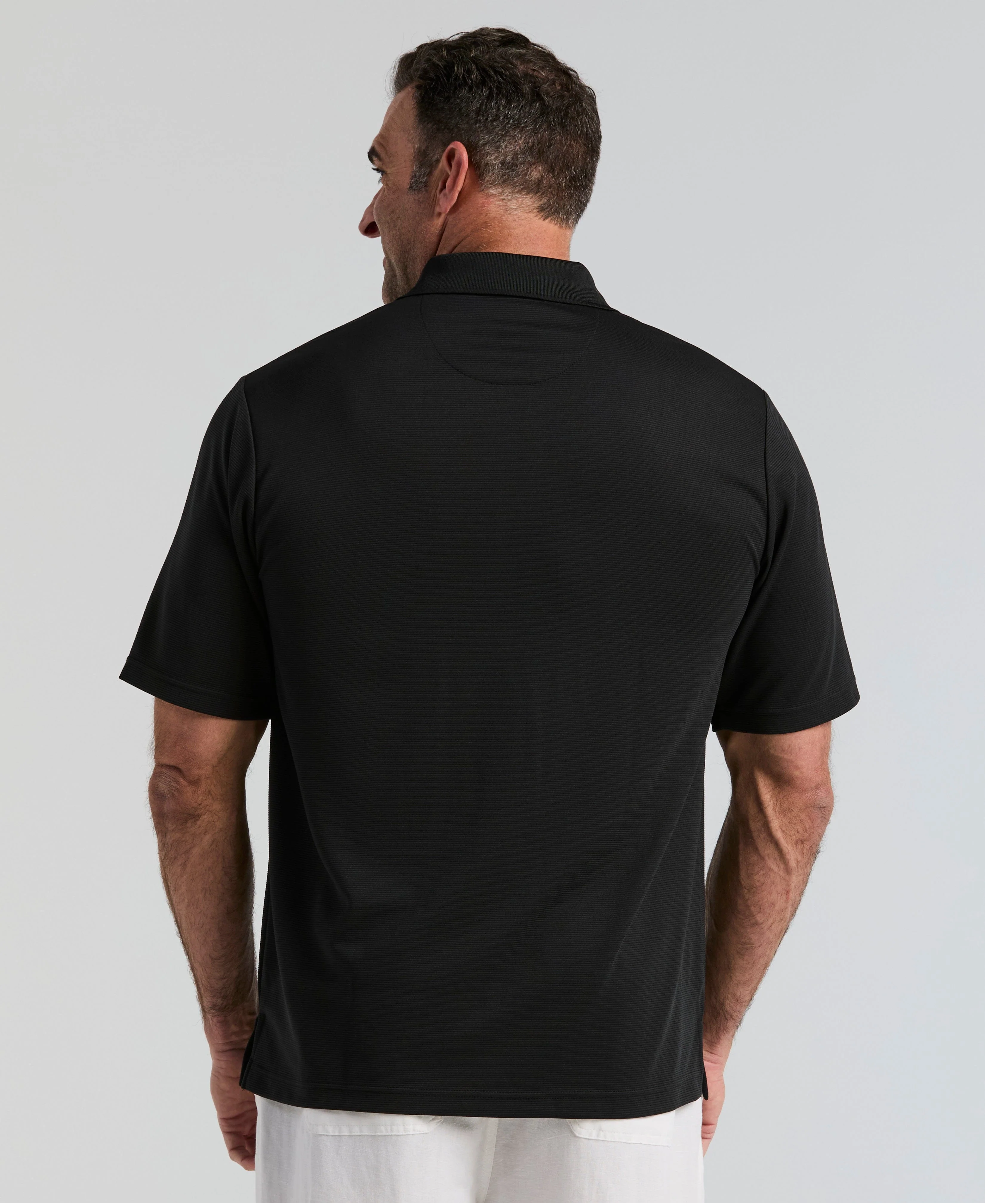 Big & Tall Solid Textured Polo - Image 58