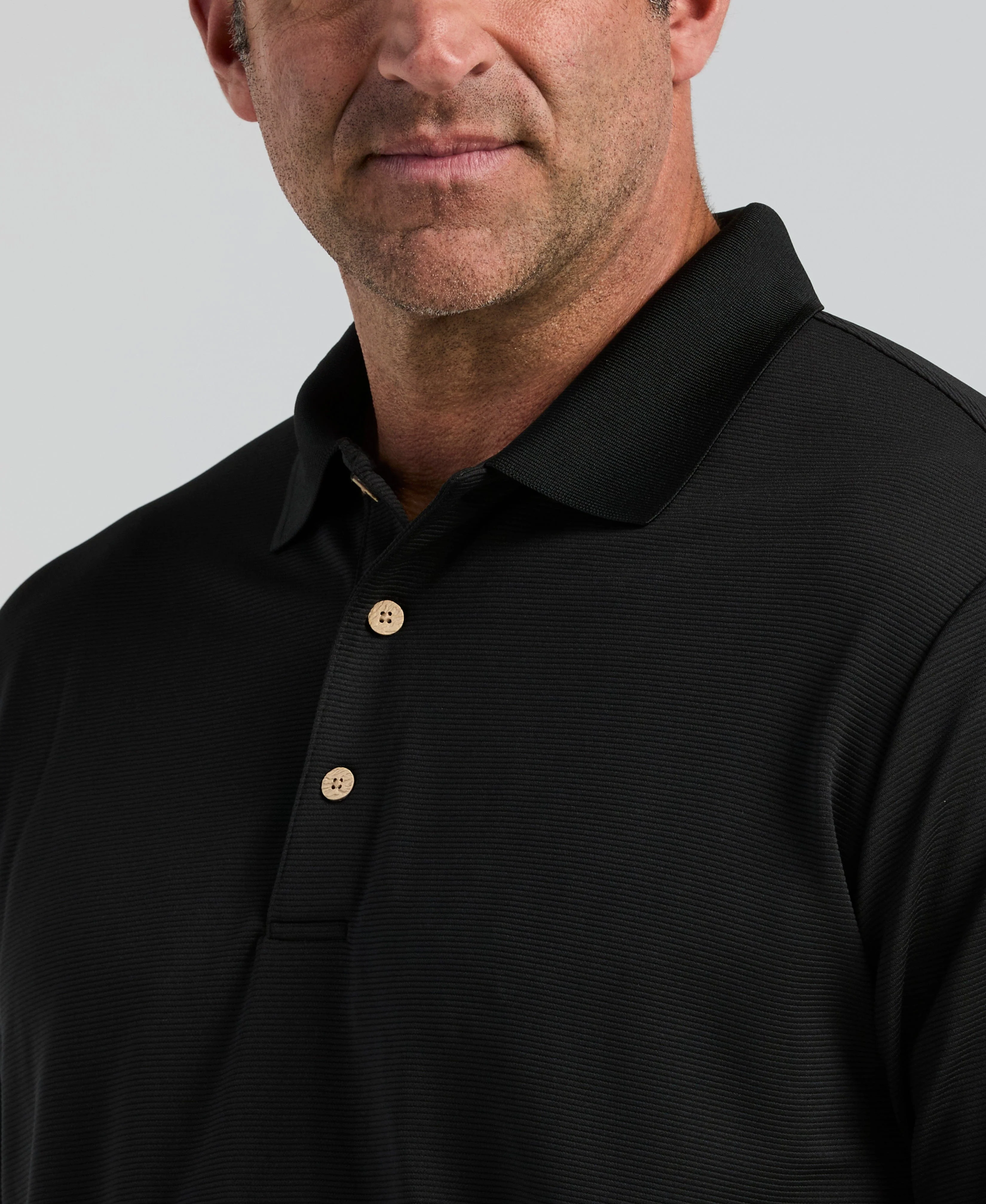 Big & Tall Solid Textured Polo - Image 59