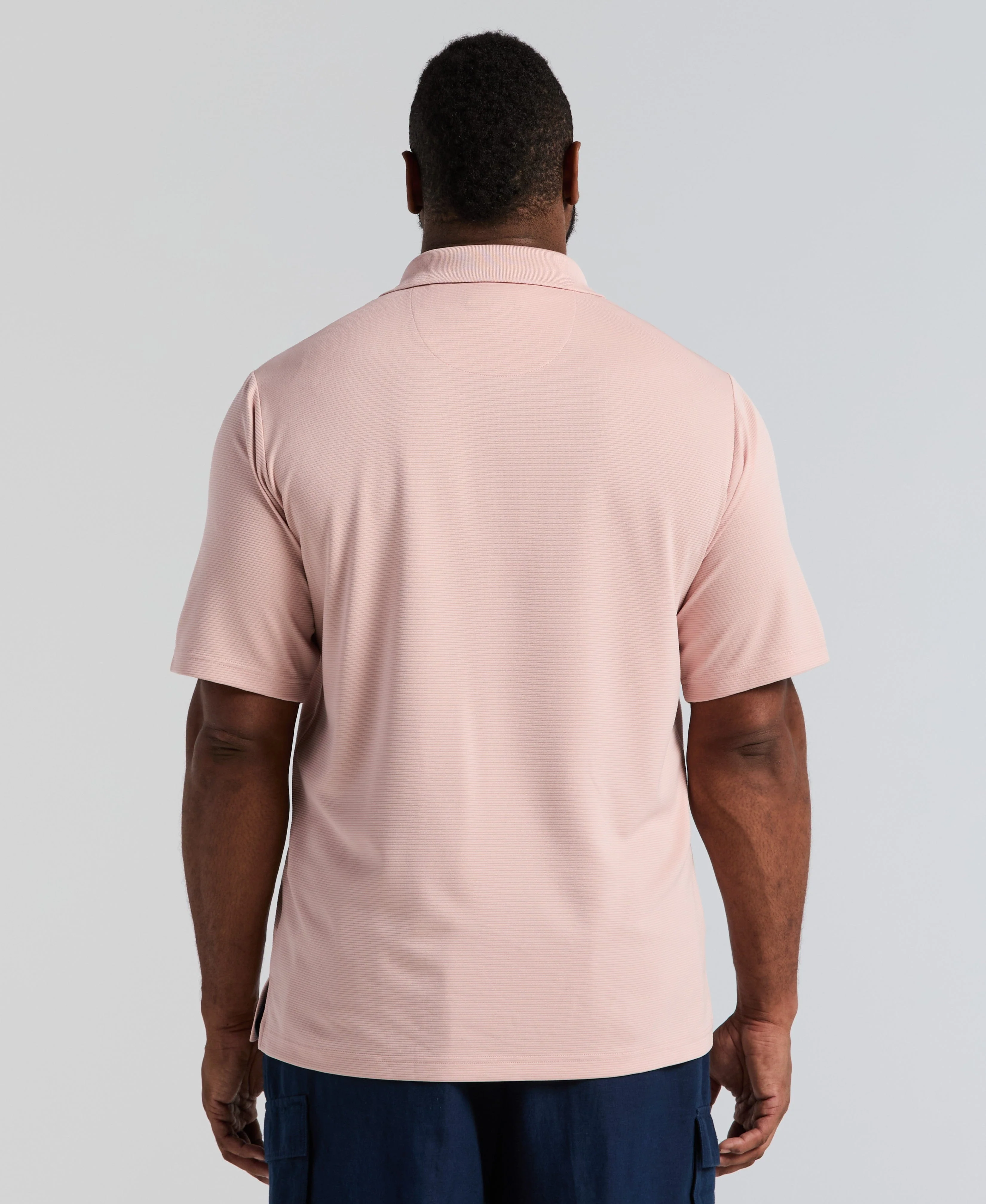 Big & Tall Solid Textured Polo - Image 8