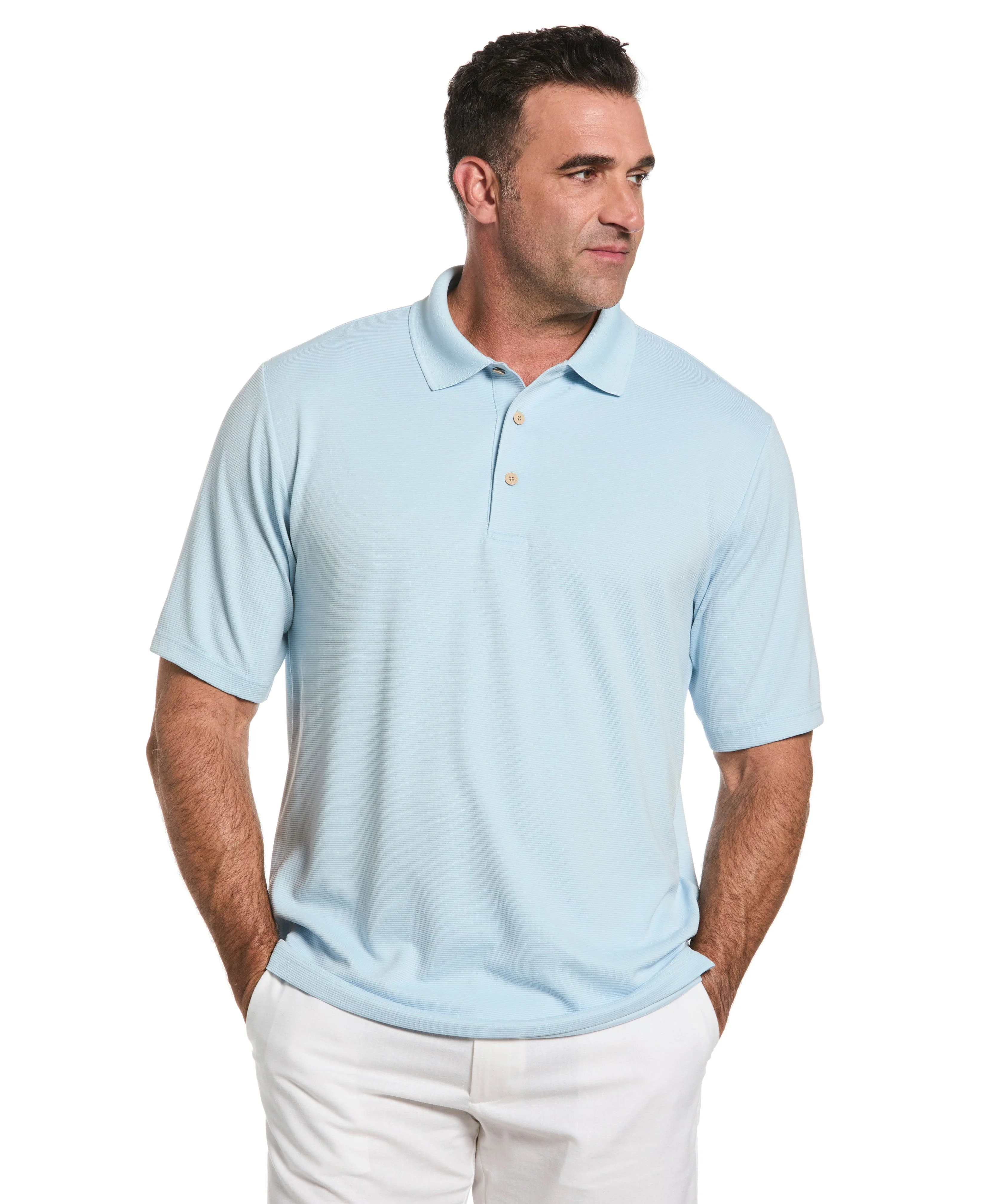 Big & Tall Solid Textured Polo - Image 93