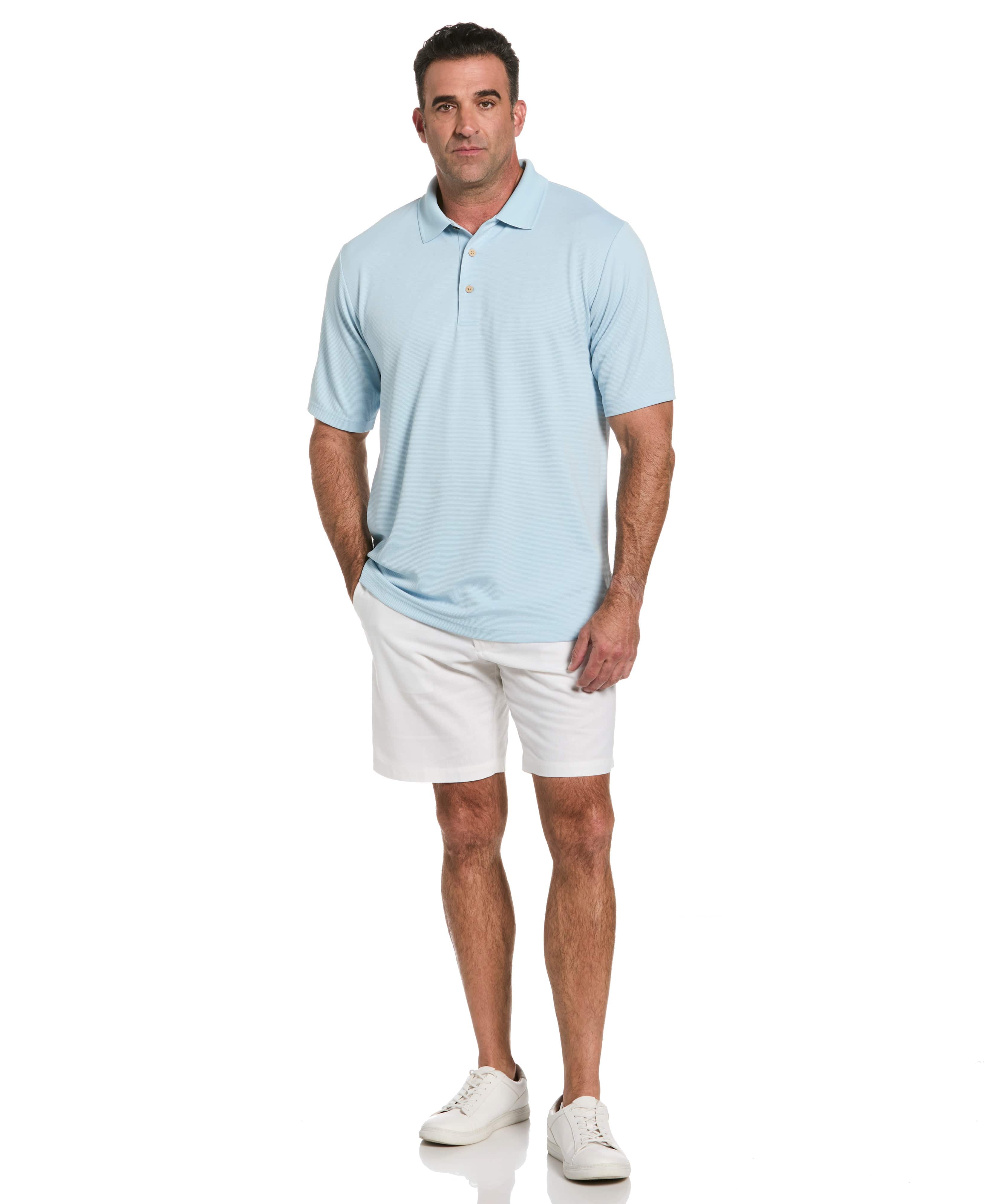 Big & Tall Solid Textured Polo - Image 96