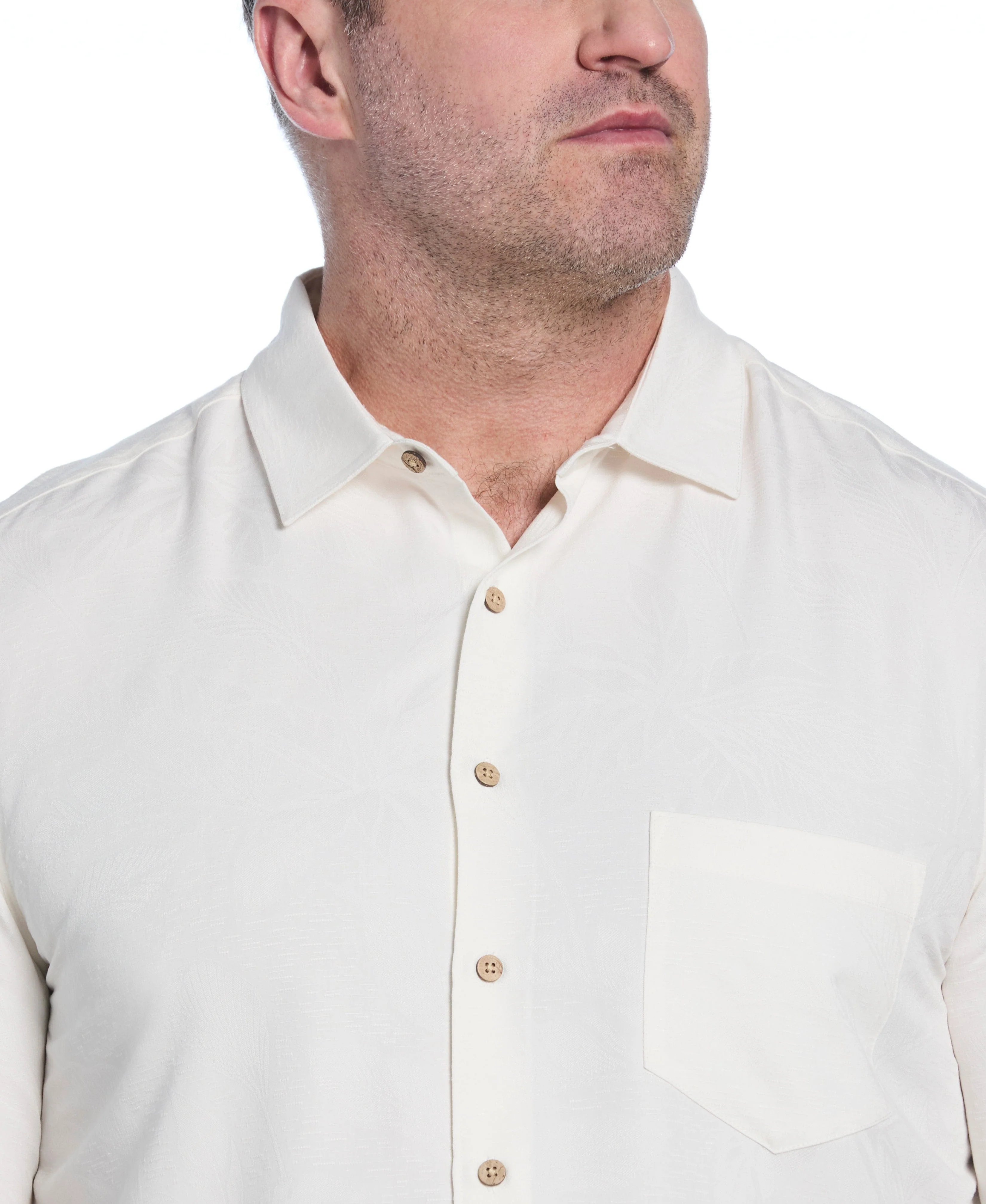 Big & Tall Palm Print Shirt - Image 10