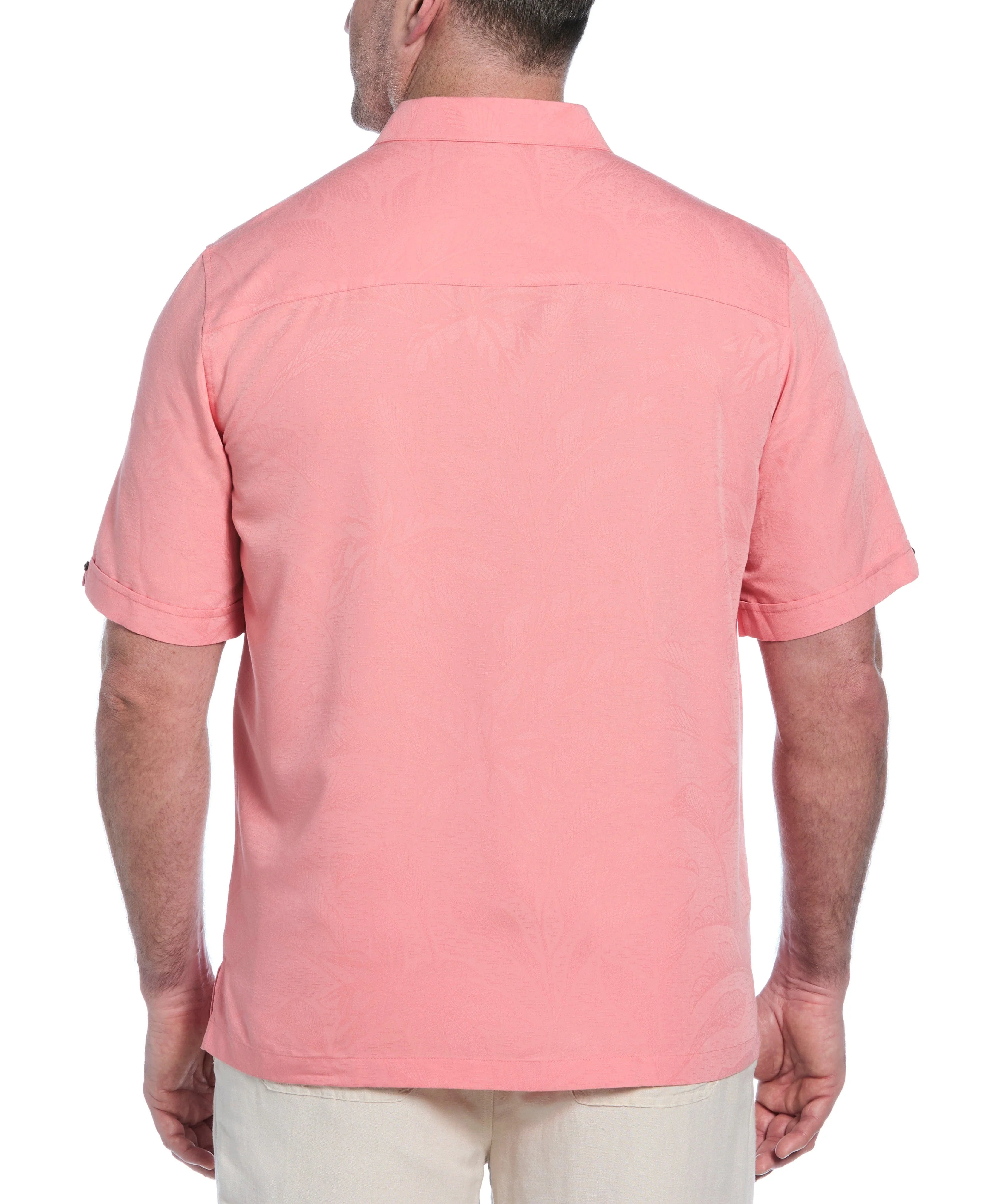 Big & Tall Palm Print Shirt - Image 31