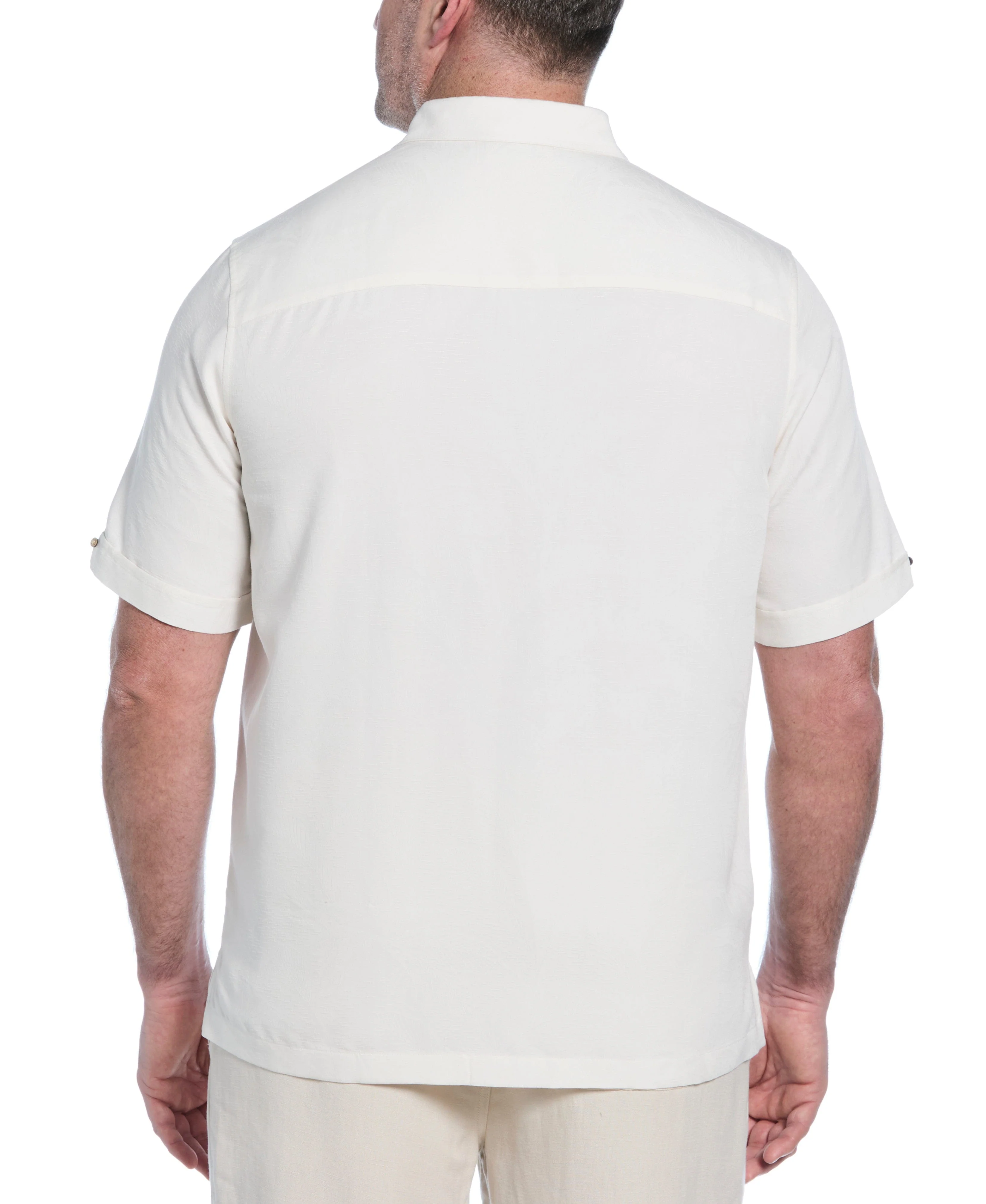 Big & Tall Palm Print Shirt - Image 8