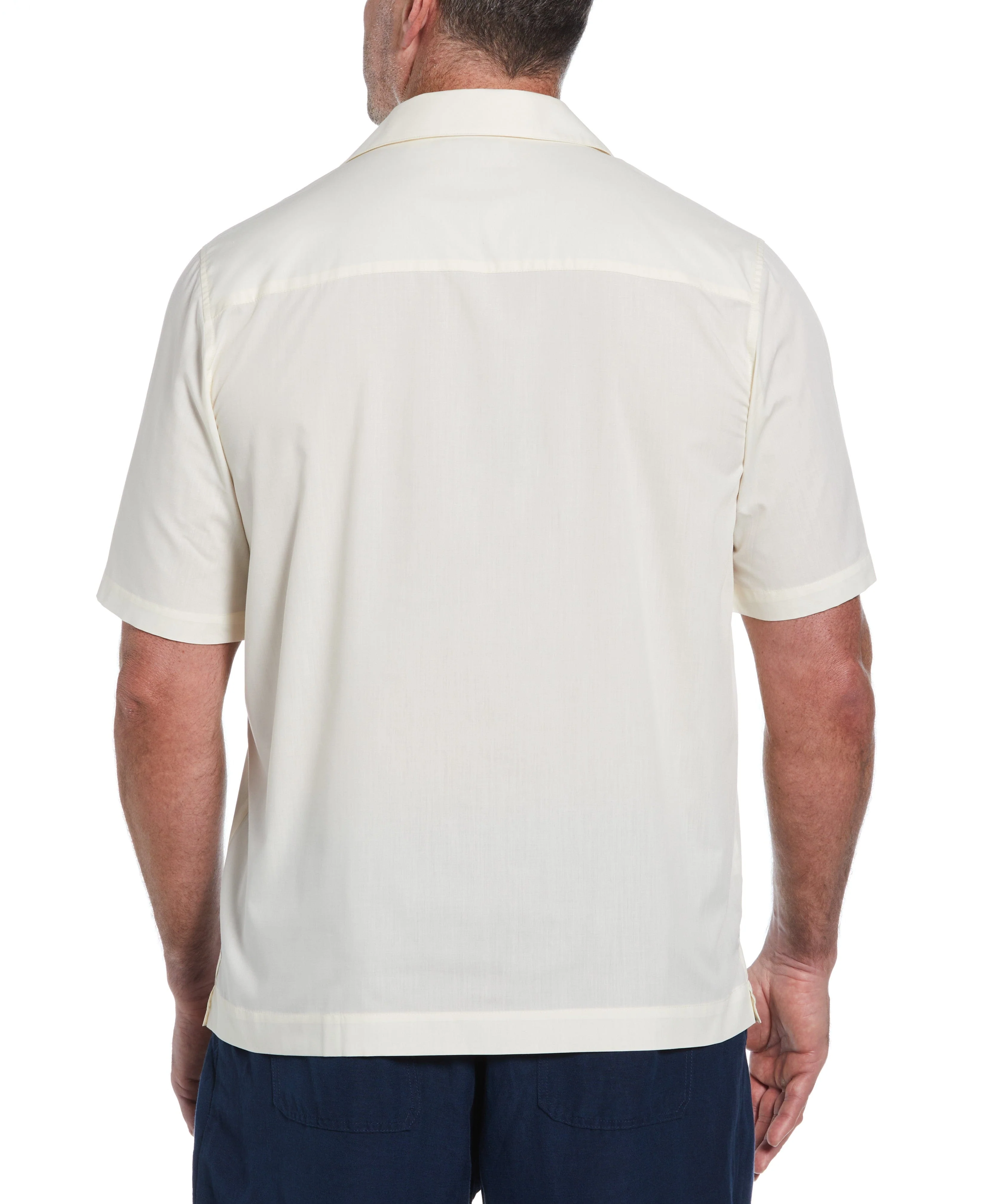Big & Tall Authentic Embroidered Guayabera Shirt - Image 19