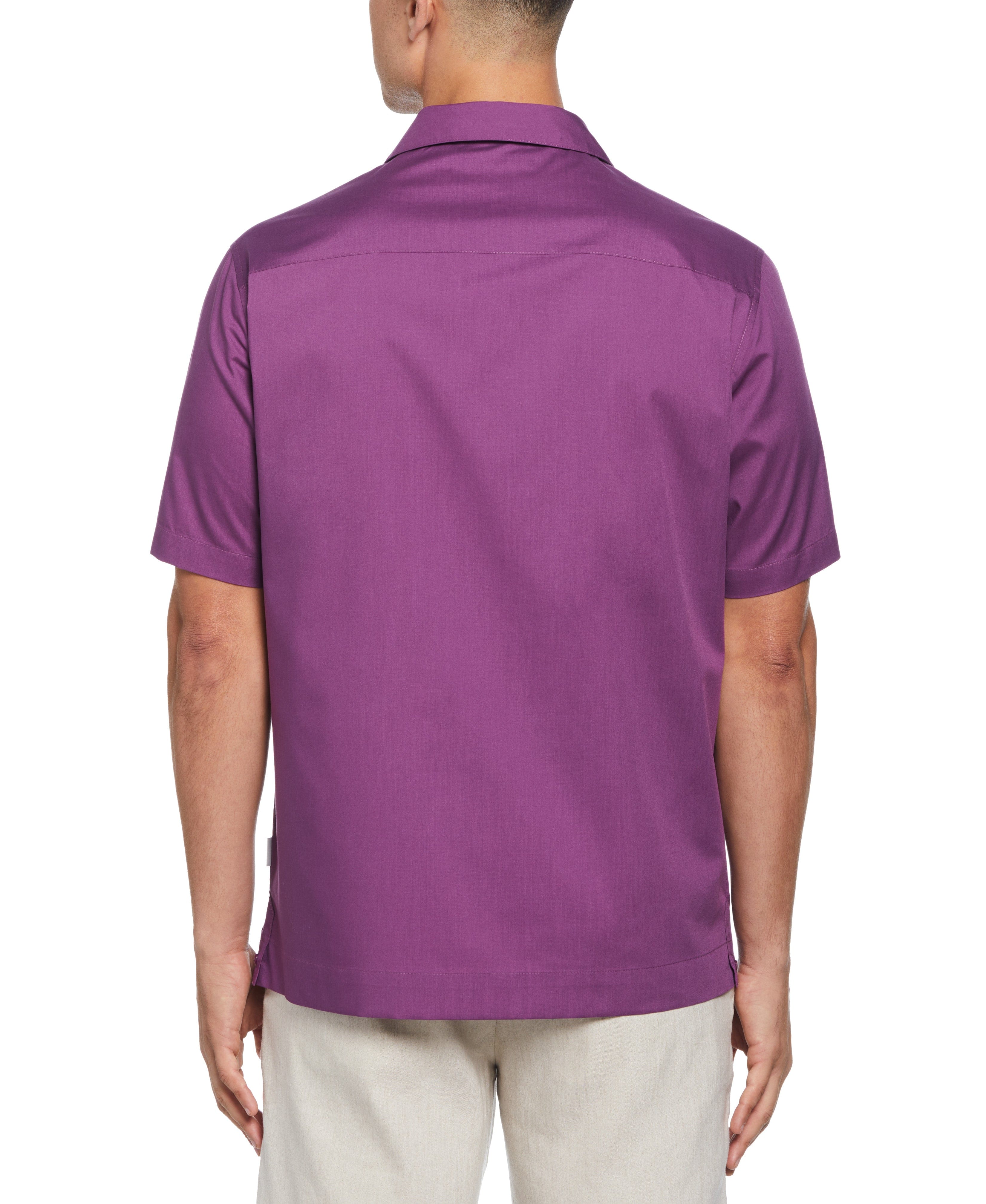 Big & Tall Authentic Embroidered Guayabera Shirt - Image 29