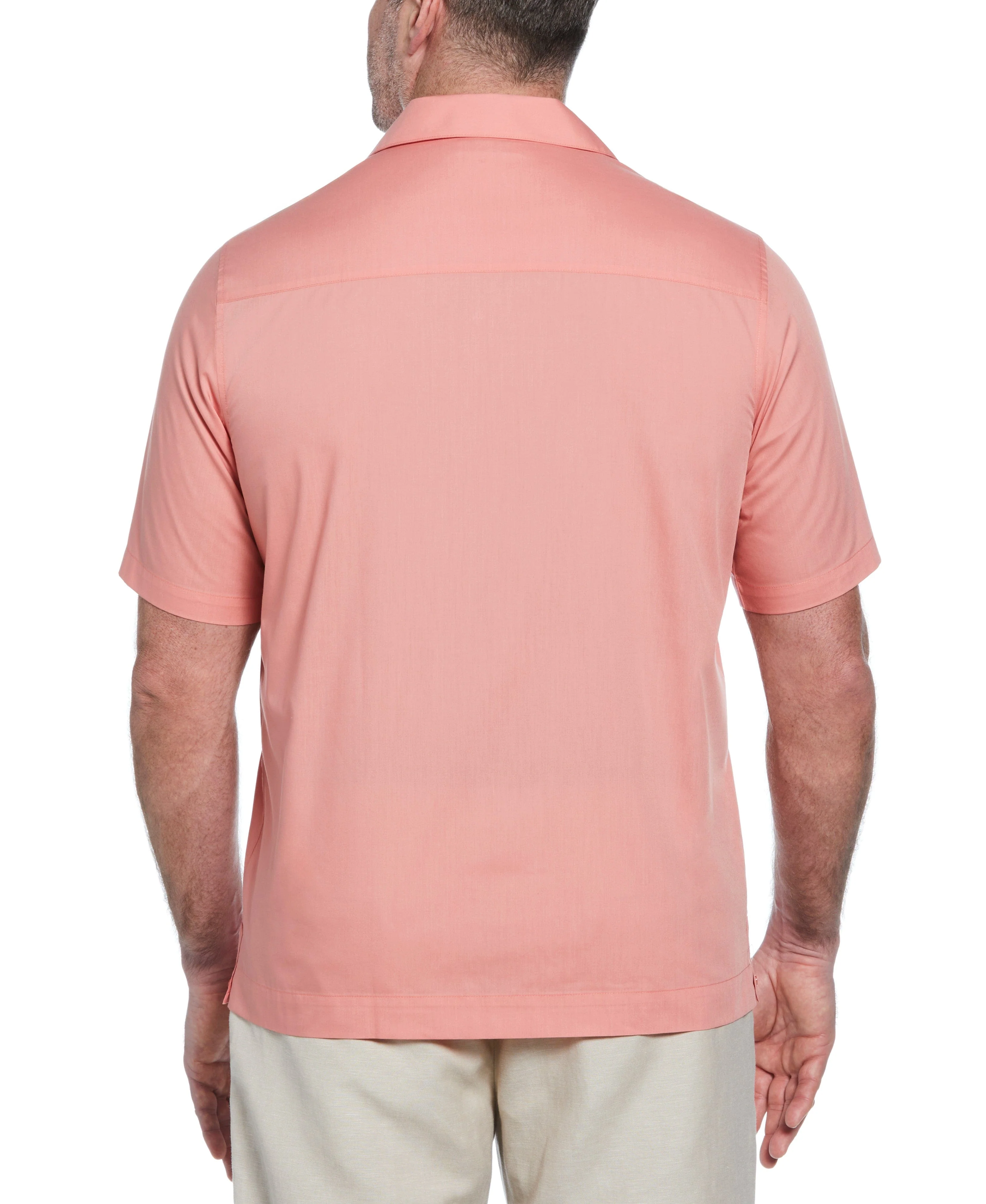 Big & Tall Authentic Embroidered Guayabera Shirt - Image 40