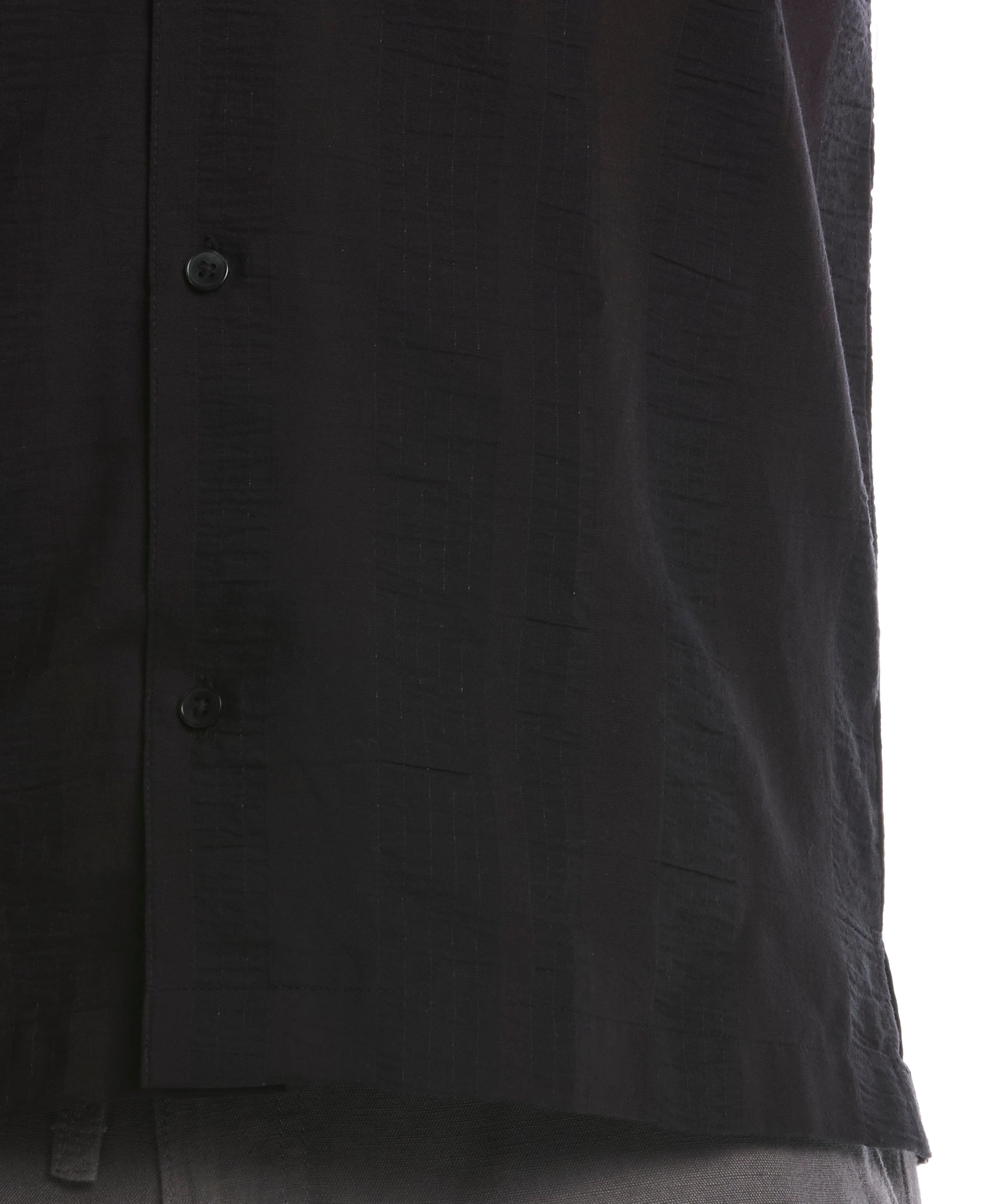 Big & Tall Seersucker Textured Shirt - Image 4