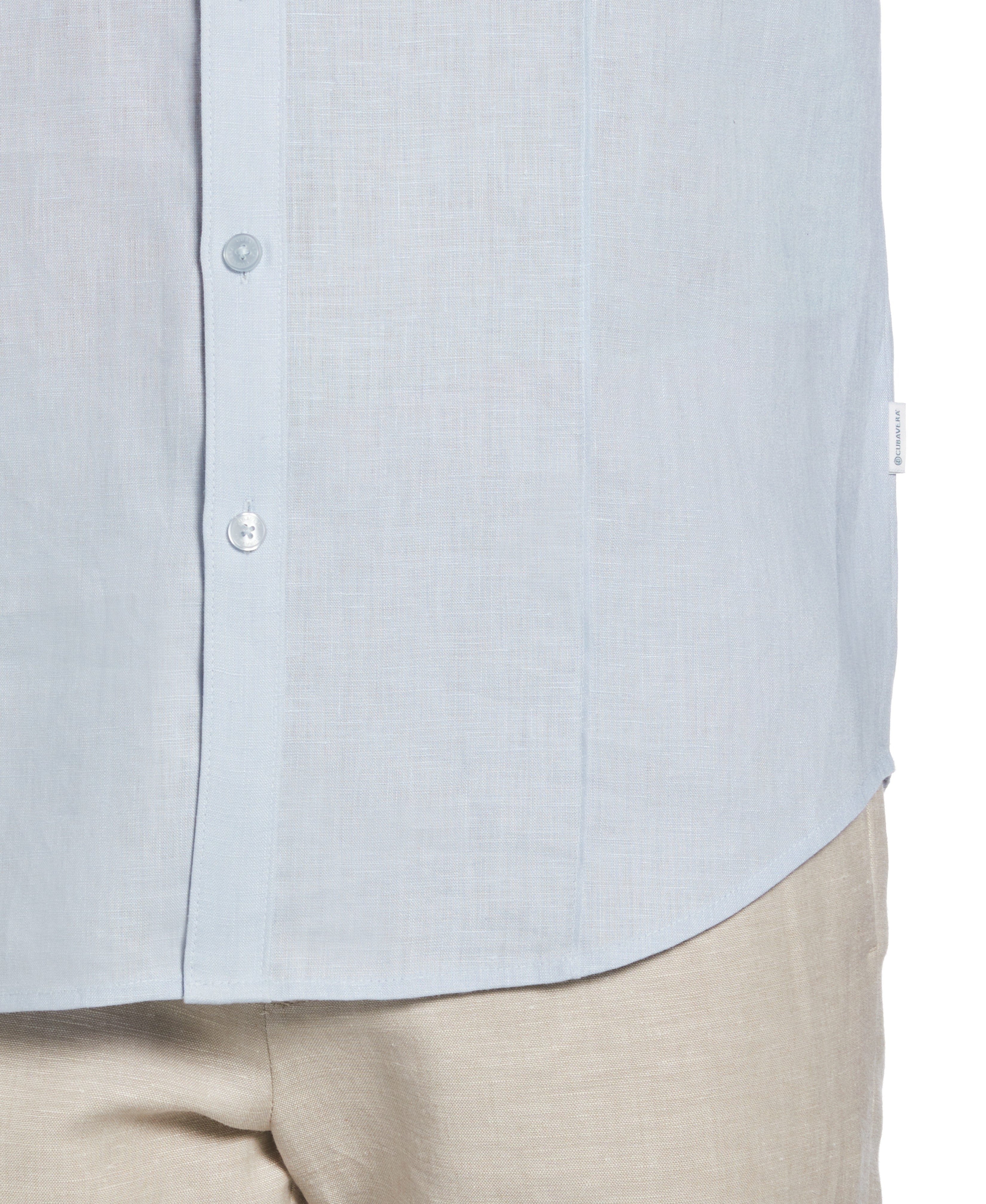 Big & Tall Solid Linen Sport Shirt - Image 9
