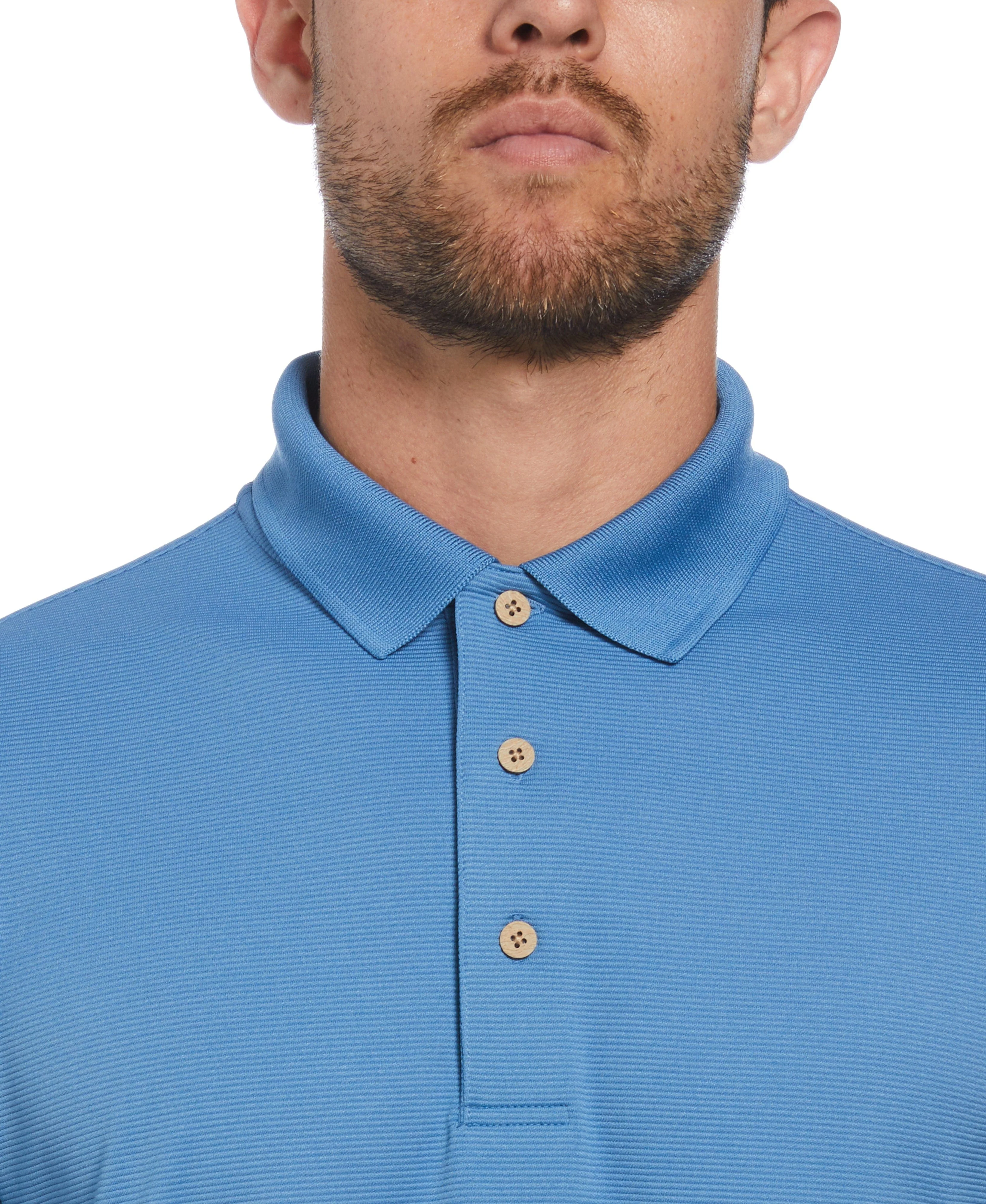 Big & Tall Solid Textured Polo - Image 3