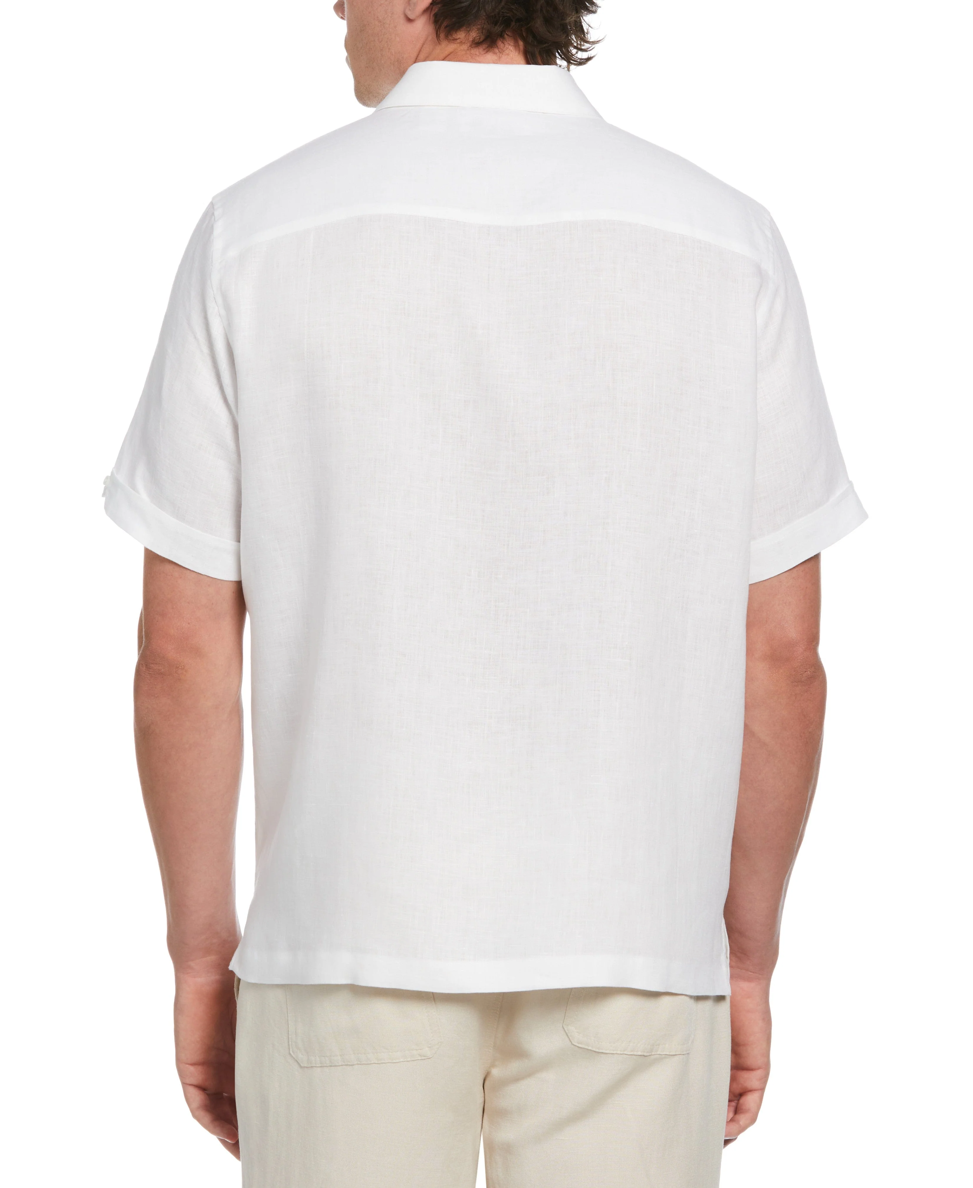 TravelSelect™ Linen-Blend One Pocket Shirt - Image 7
