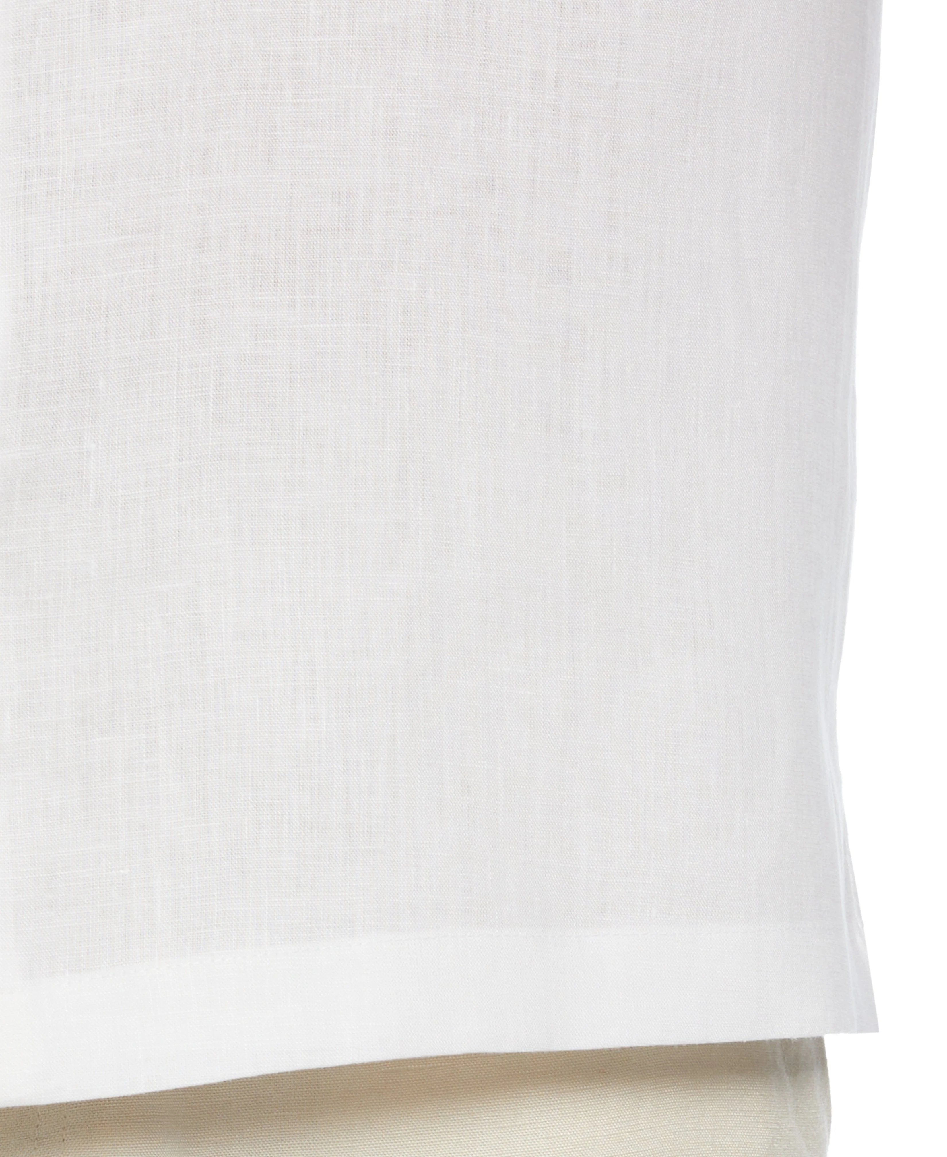 TravelSelect™ Linen-Blend One Pocket Shirt - Image 8