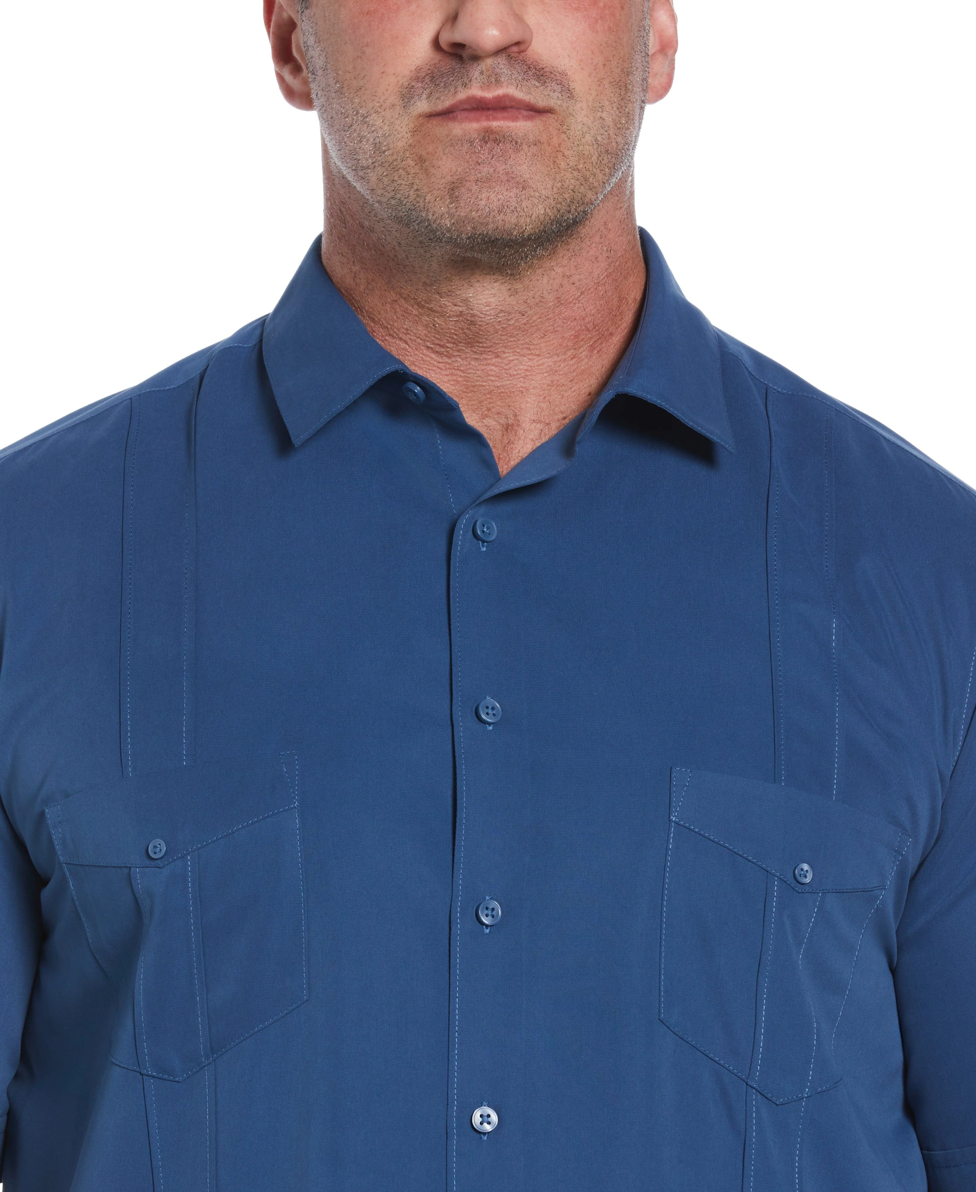 Big & Tall Two-Pocket Double Pintuck Shirt - Image 4