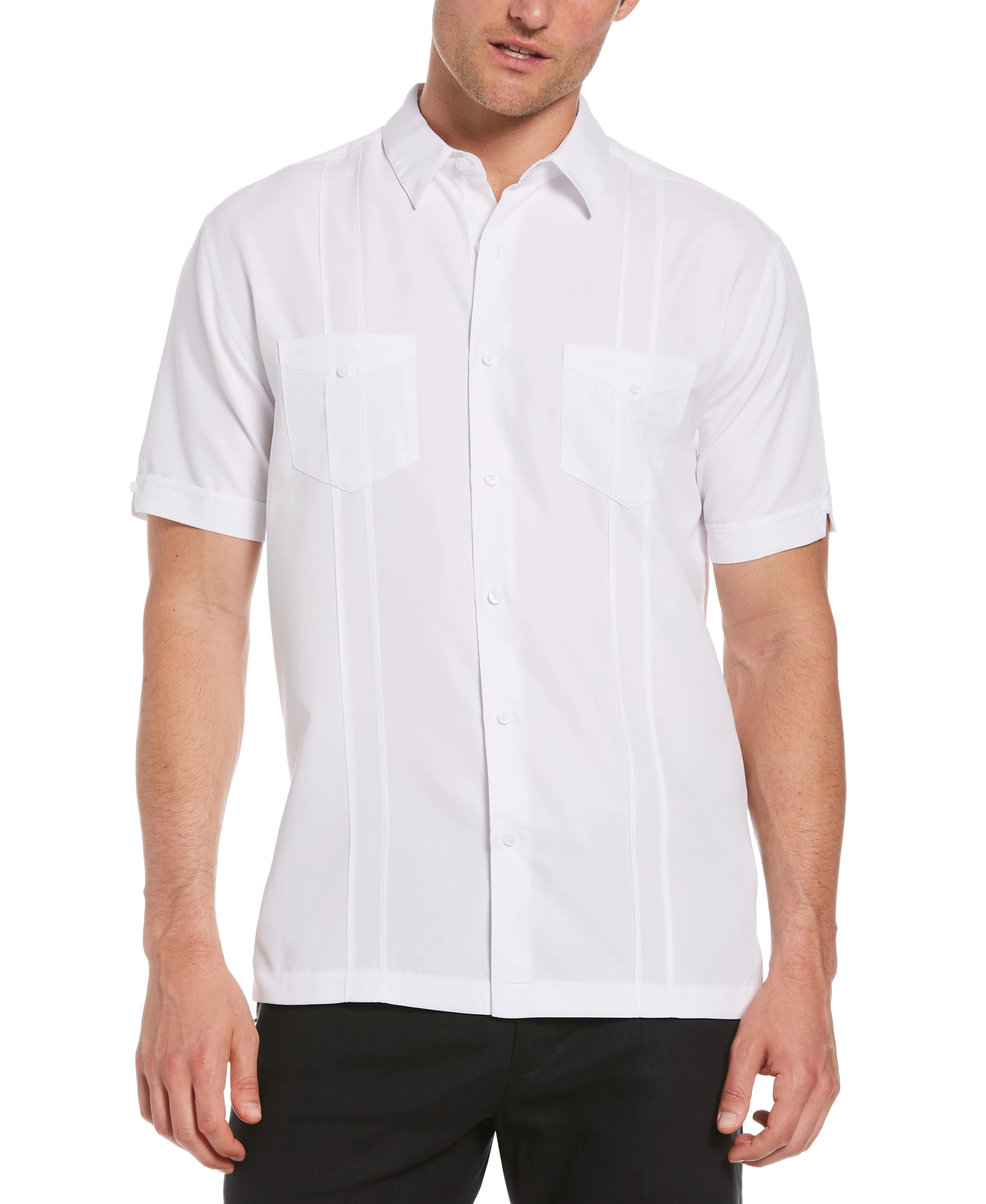 Big & Tall Two-Pocket Double Pintuck Shirt - Image 6