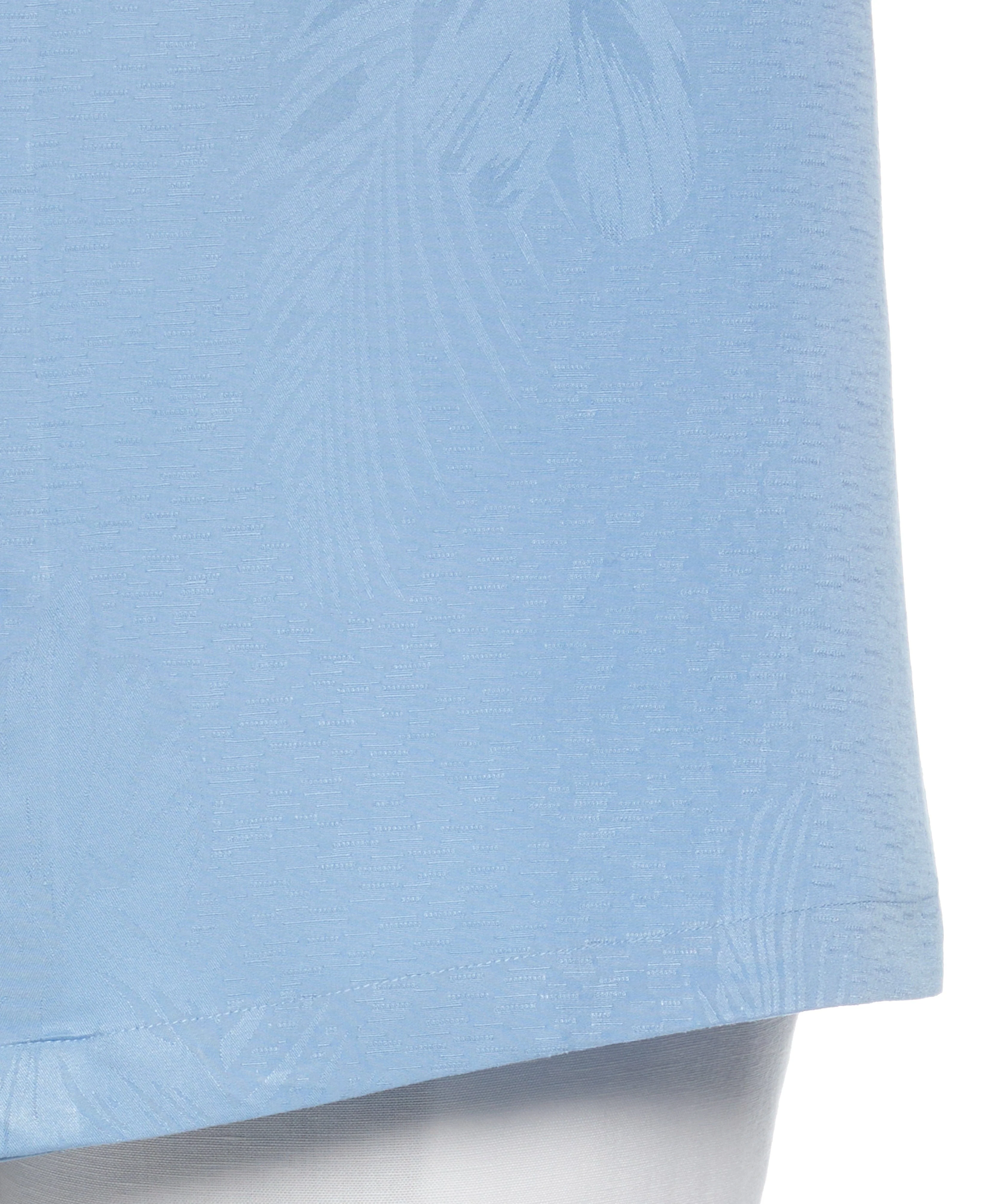Big & Tall Two-Tone One Pocket Floral Print Shirt - Image 3